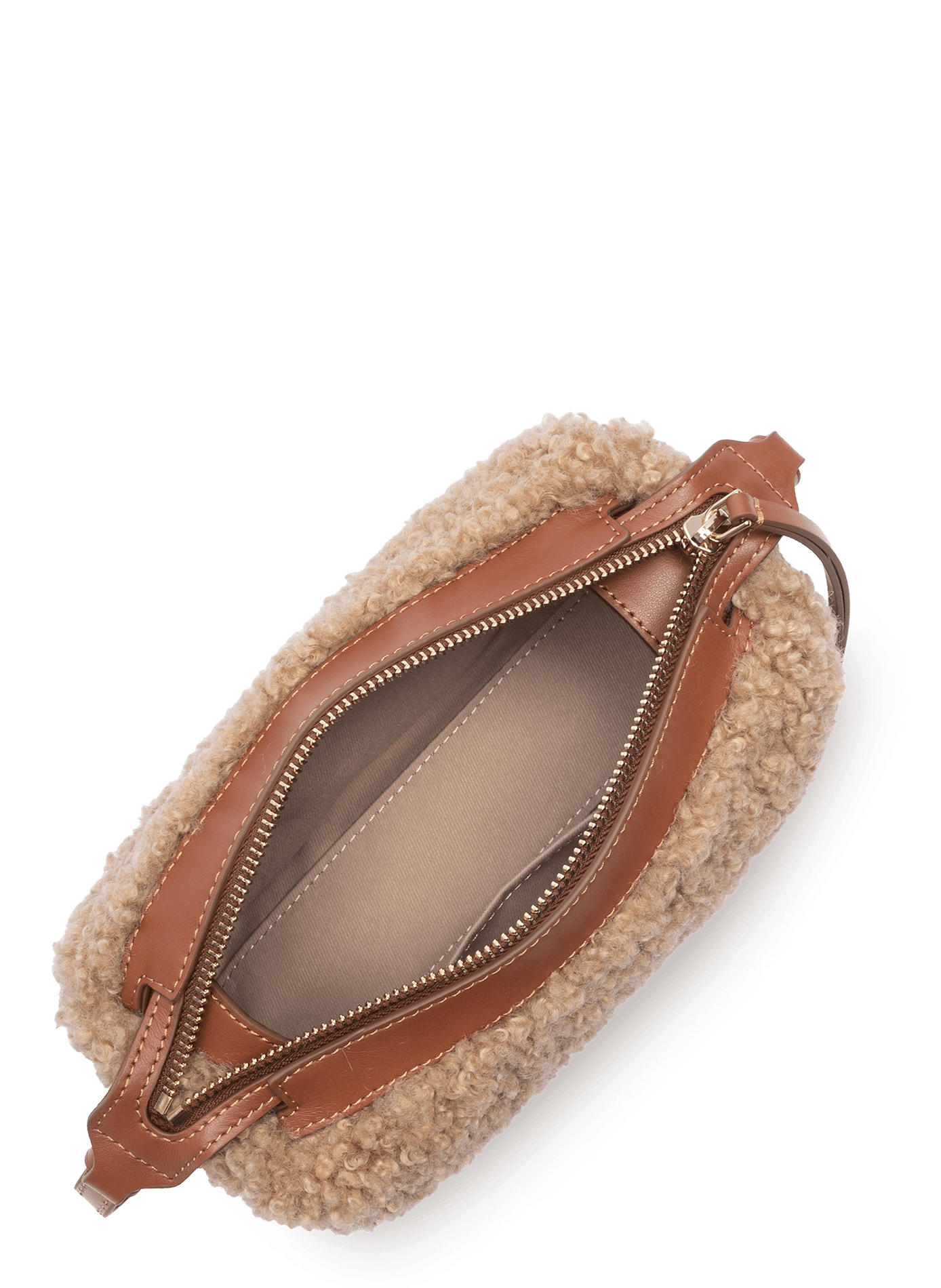 Petit sac rectangle - moumoute LANCASTER Marron