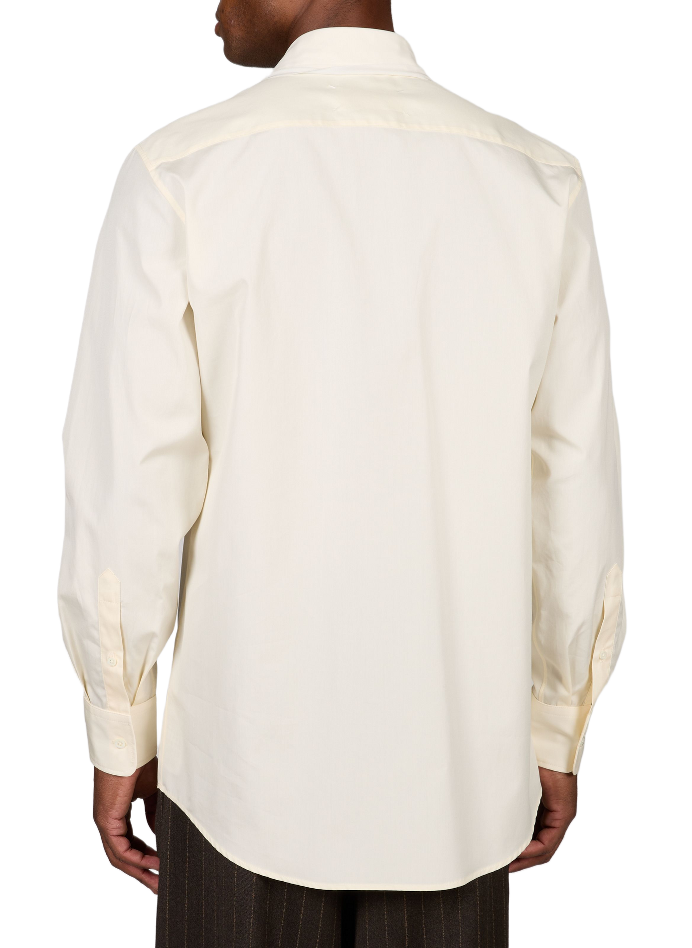 Fitted cotton Shirt MAISON MARGIELA White