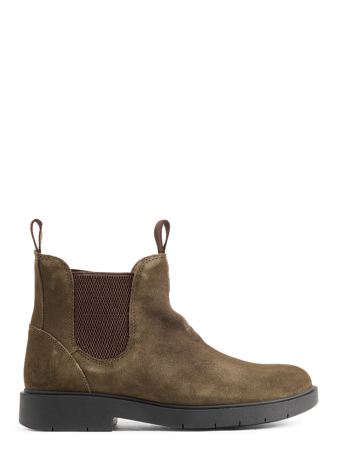 Spherica EC1 B suede leather ankle boots GEOX Khaki