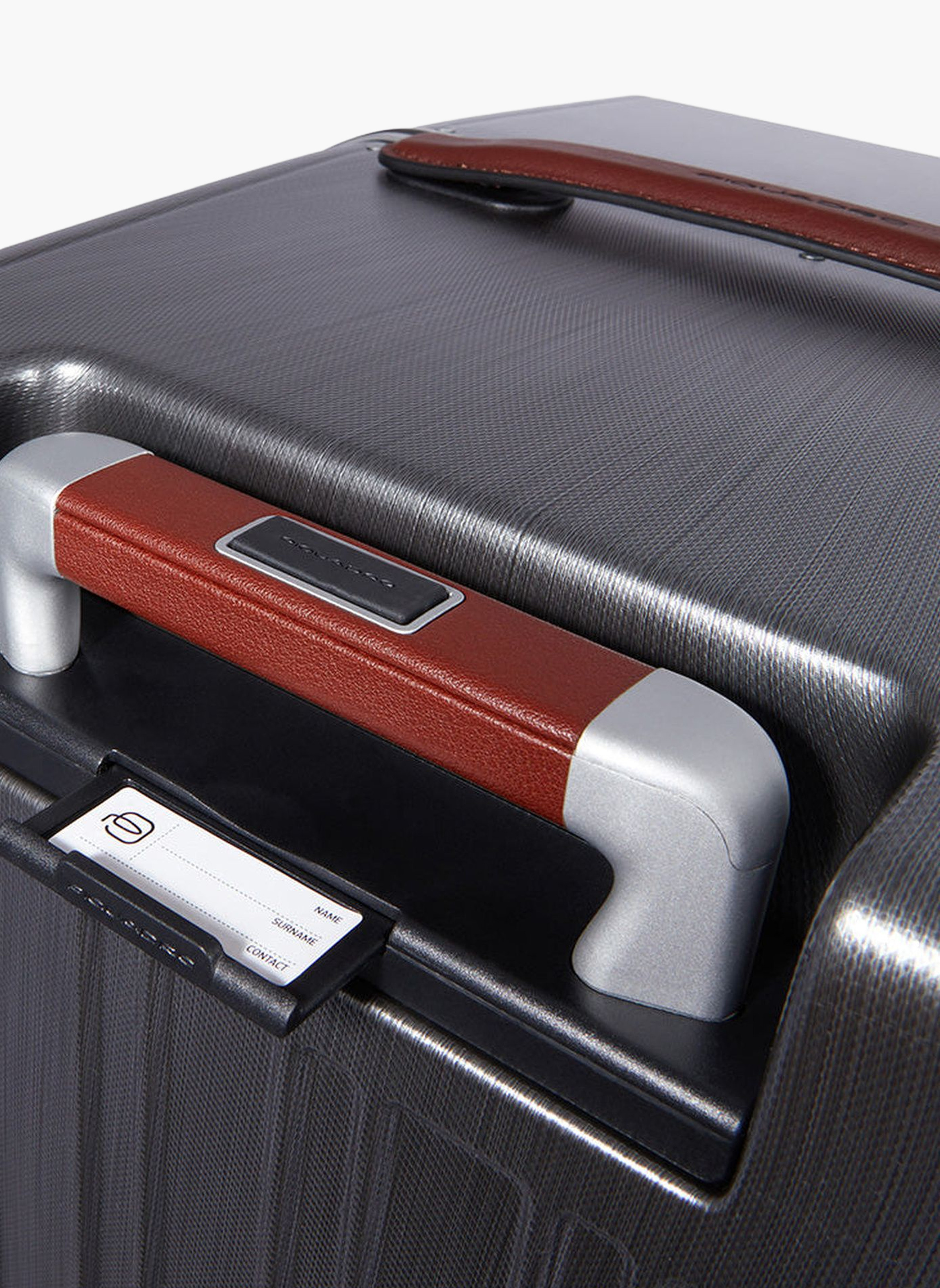 Valise soute à 4 roues format trunk PIQUADRO Noir
