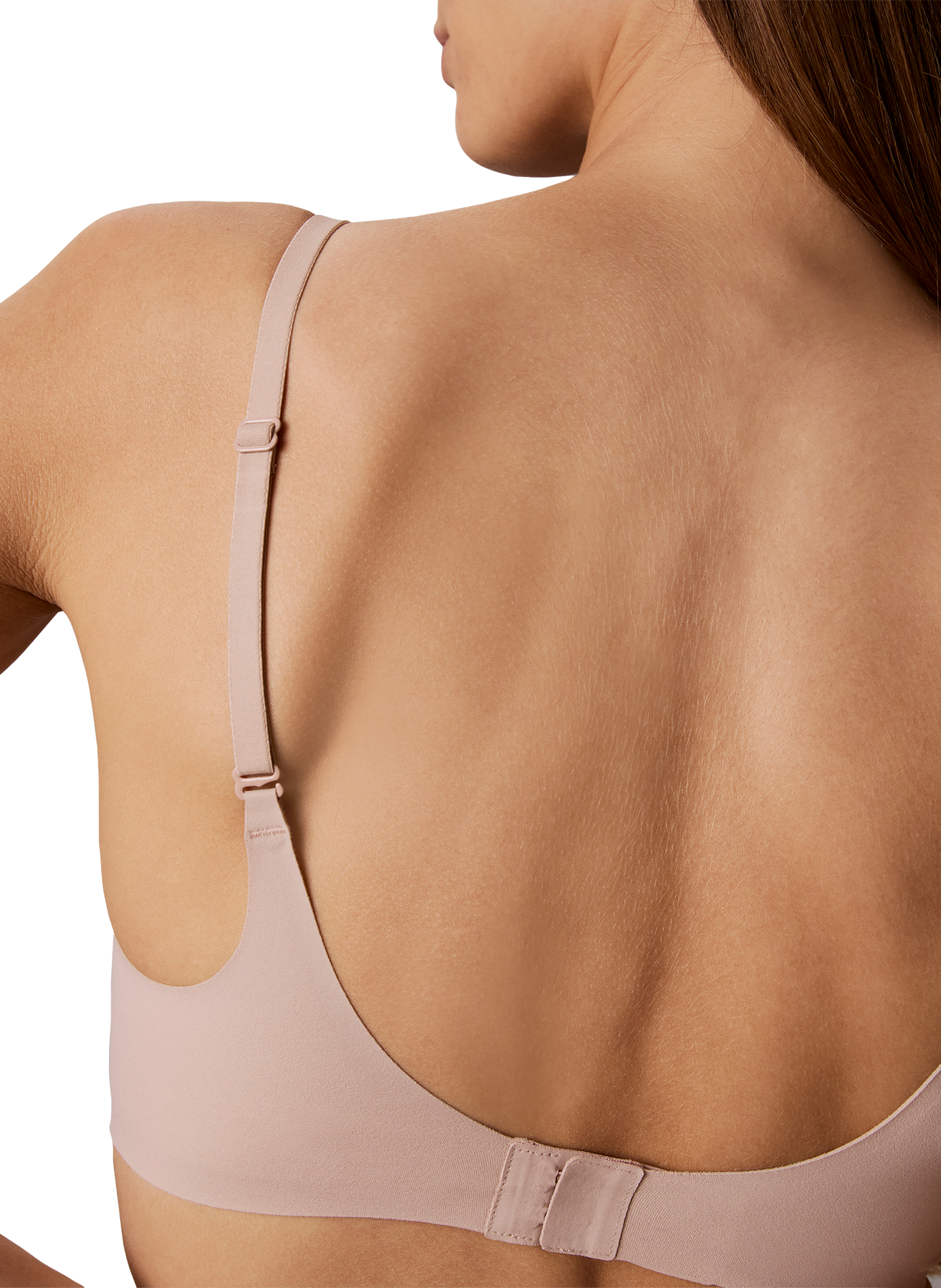 Soutien-gorge à bretelles uni CALVIN KLEIN Beige