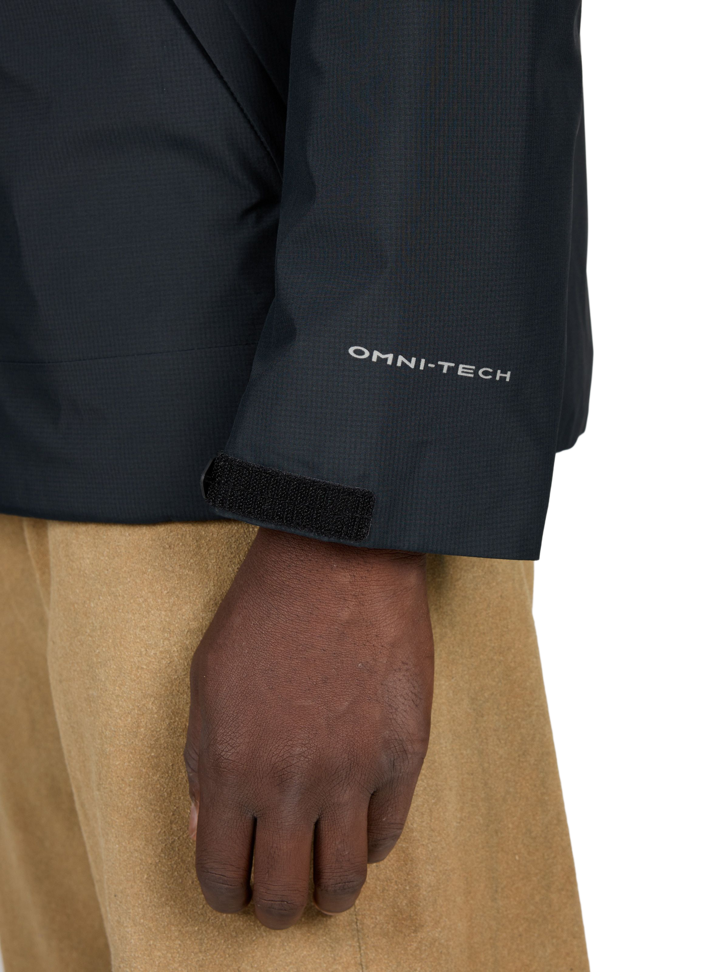 Straight hooded parka COLUMBIA Grey