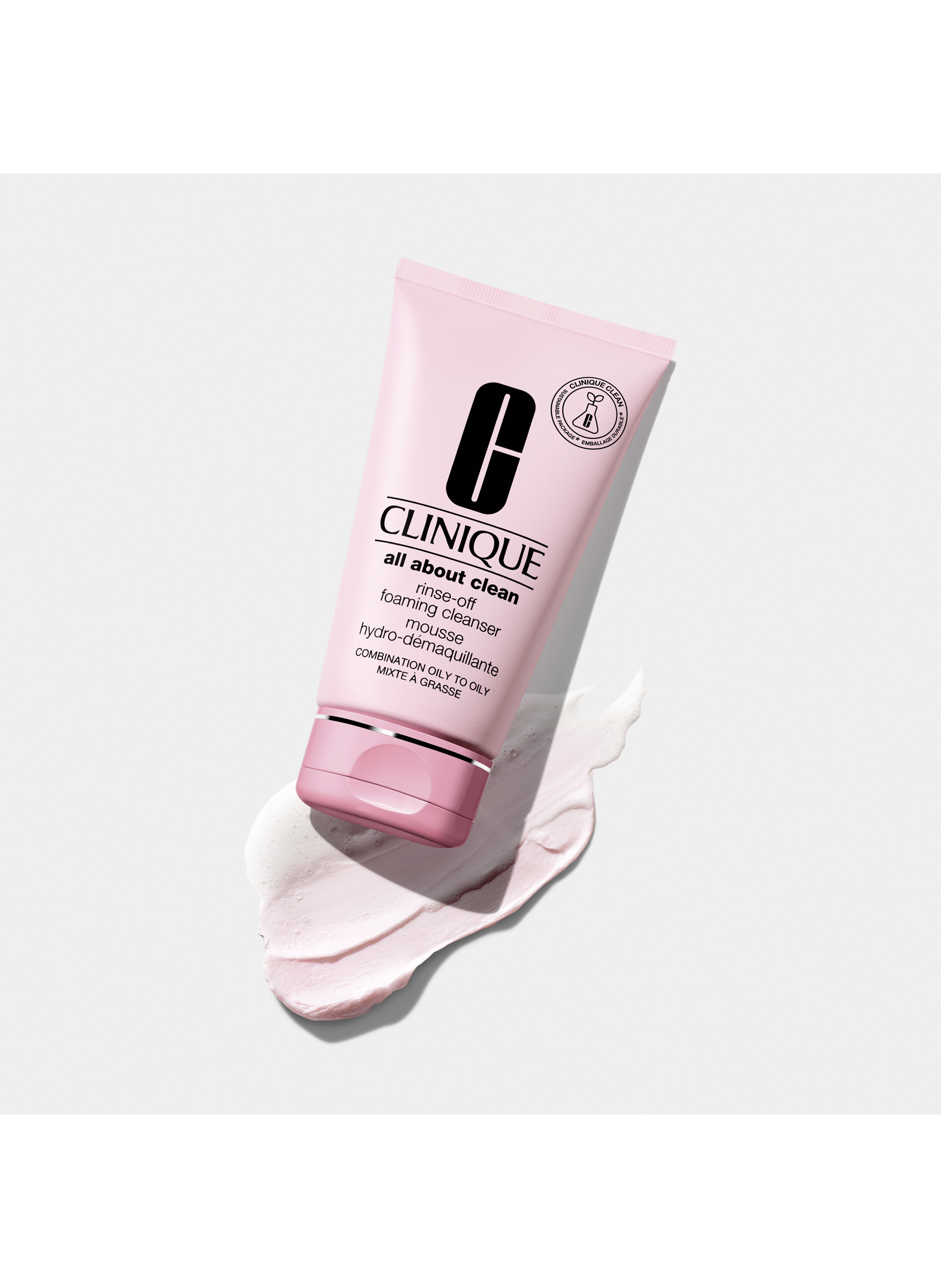 All About Clean - Mousse hydro-démaquillante CLINIQUE No color