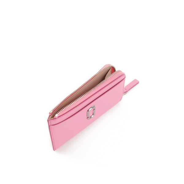 Marc Jacobs Card Holder With Logo In Pink