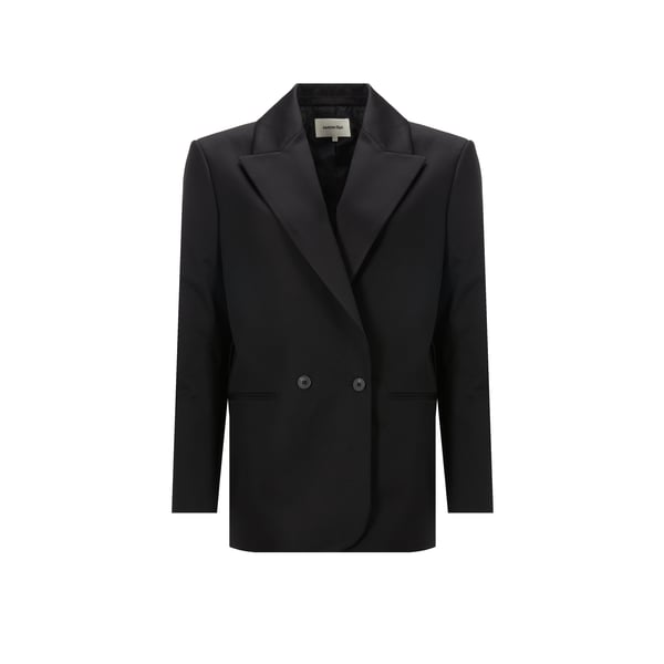 Veste en laine et coton