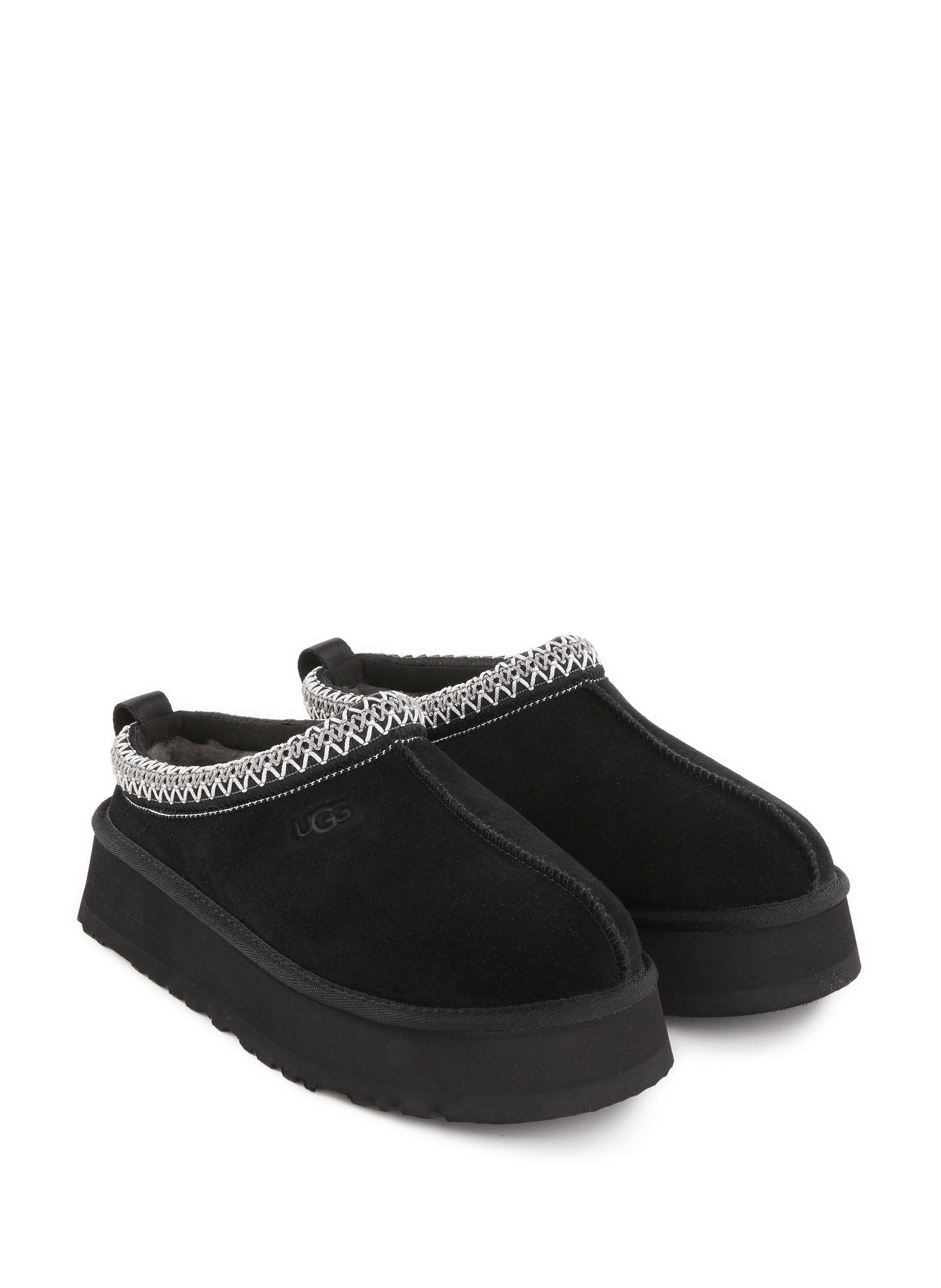 Tazz leather slippers Black