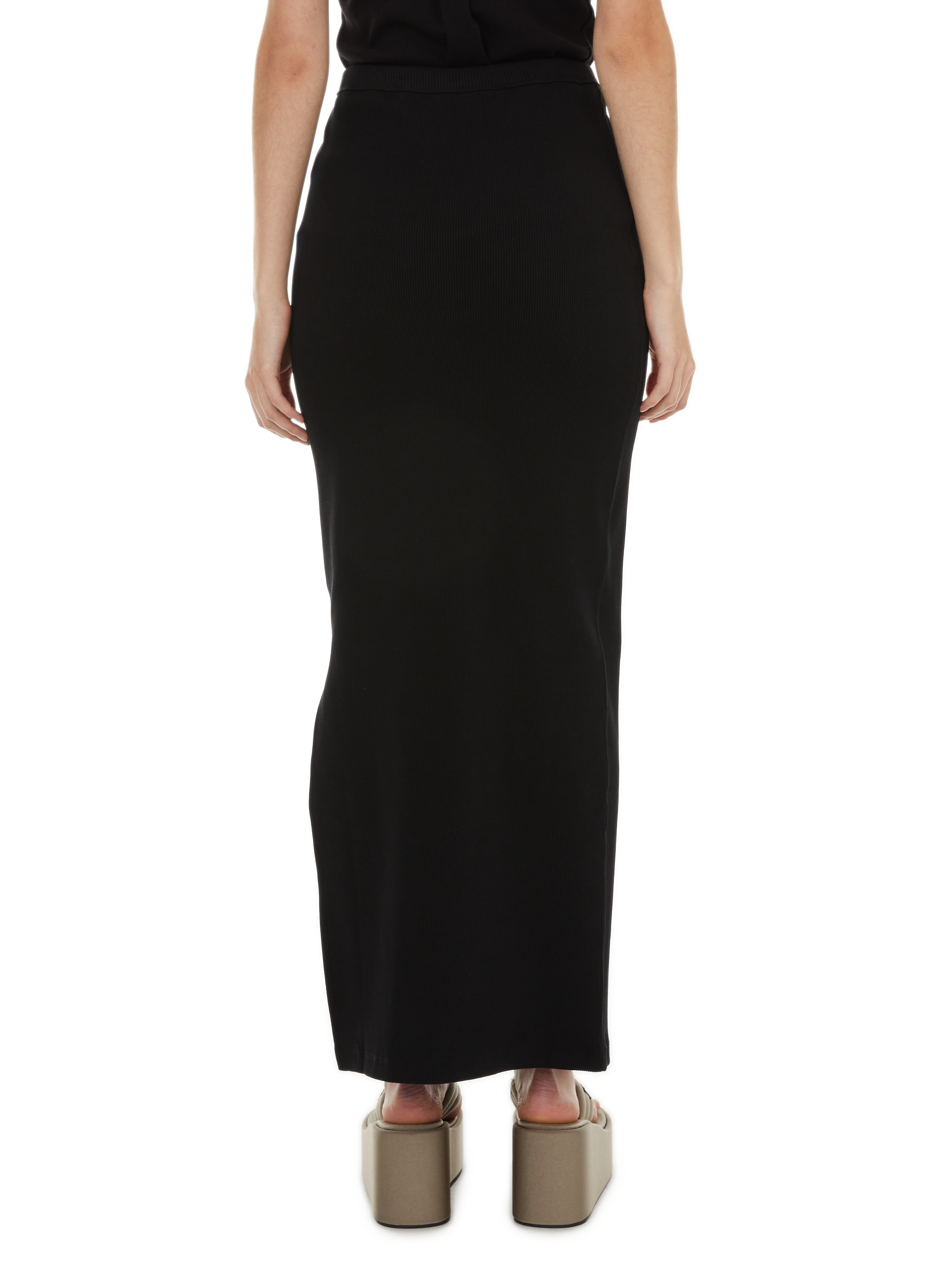 Maxi skirt with slits  ALEXANDER WANG Black