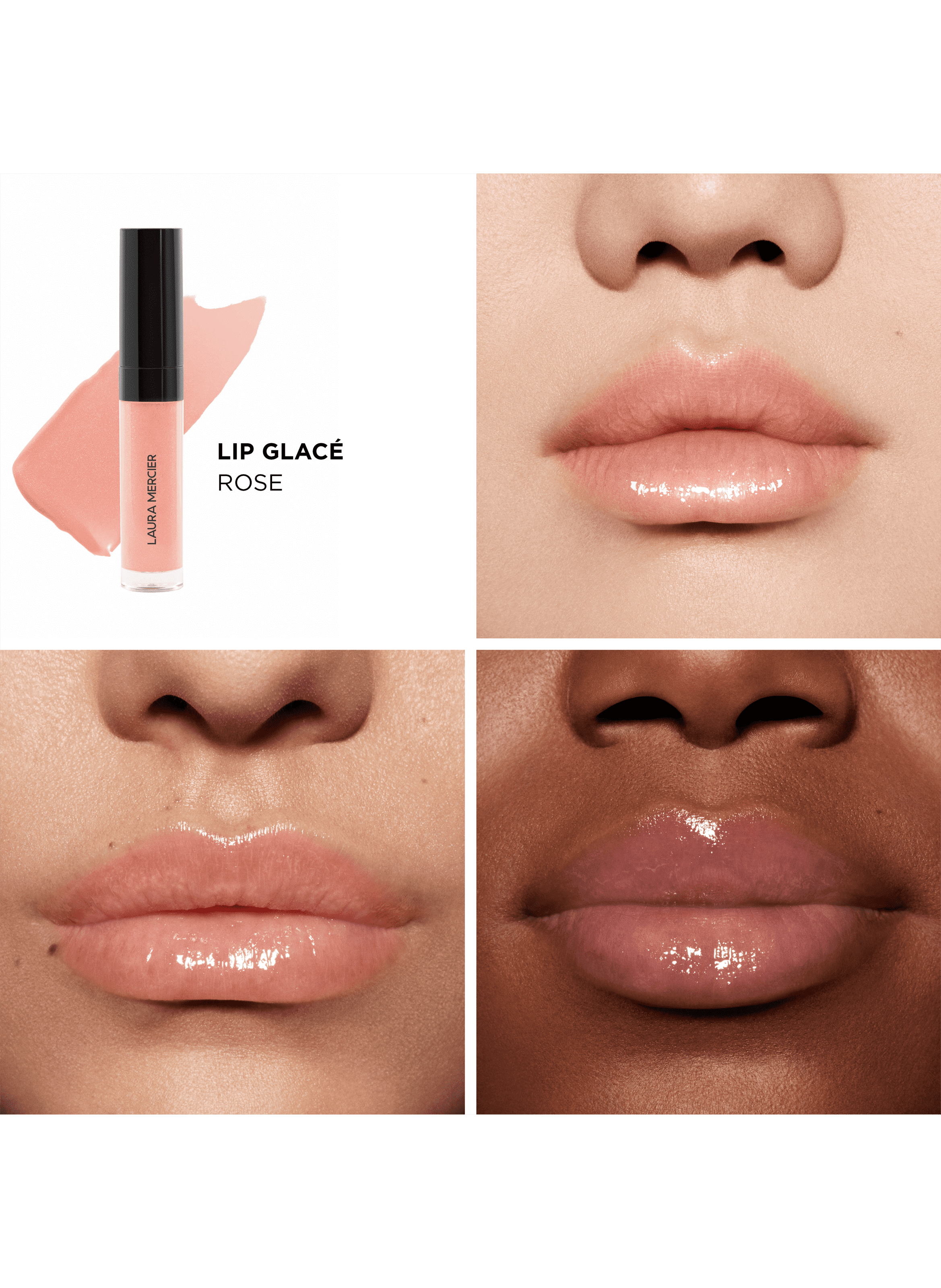 Gloss - Lip Glacé LAURA MERCIER 125 rosé