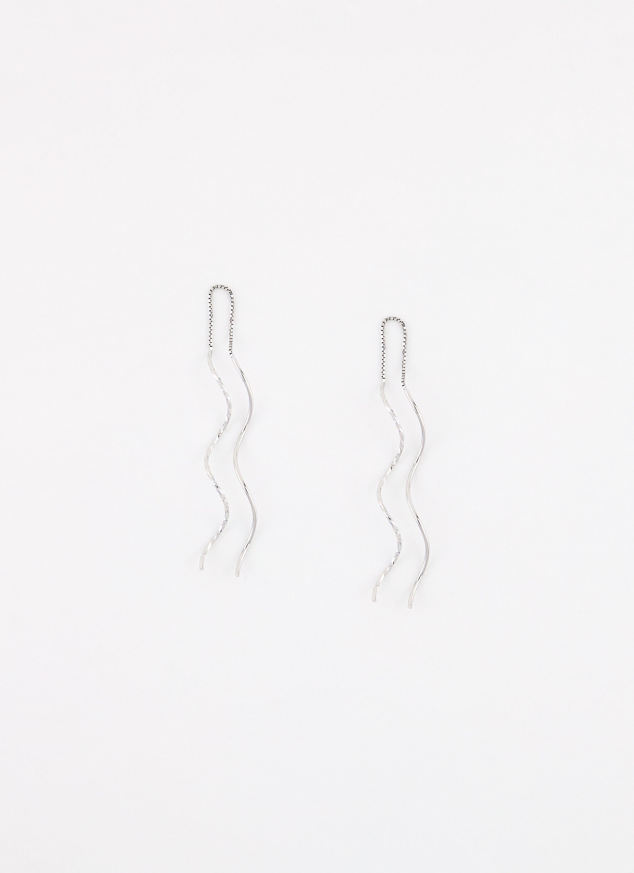 Boucles d'oreille bay onde argent 925 ANNA SOTTILOTTA Argent