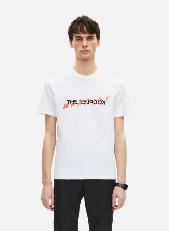 T-shirt logo iconique what is Blanc by THE KOOPLES THE KOOPLES T-shirt logo iconique what is Blanc