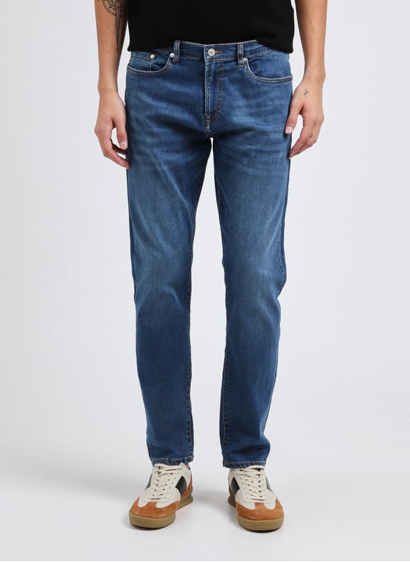Organic Reflex Stretch Slim Jeans Blue by PAUL SMITH PAUL SMITH Organic Reflex Stretch Slim Jeans Blue
