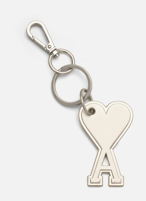Porte-clés ami de coeur unisexe Argent by AMI PARIS AMI PARIS Porte-clés ami de coeur unisexe Argent