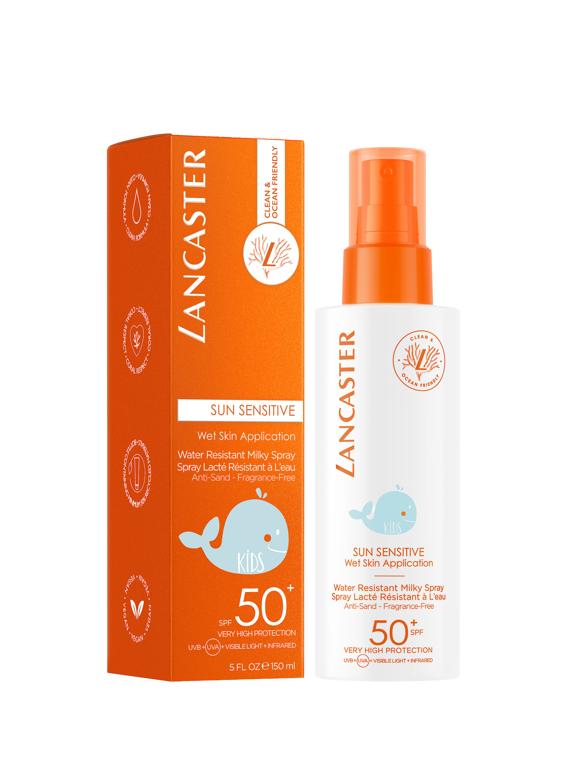 Sun Sensitive Kids - Body lotion sunscreen SPF50+ LANCASTER No color