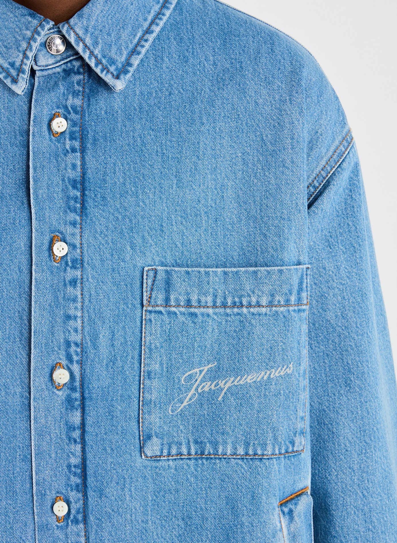 La Chemise Boulanger shirt JACQUEMUS Blue