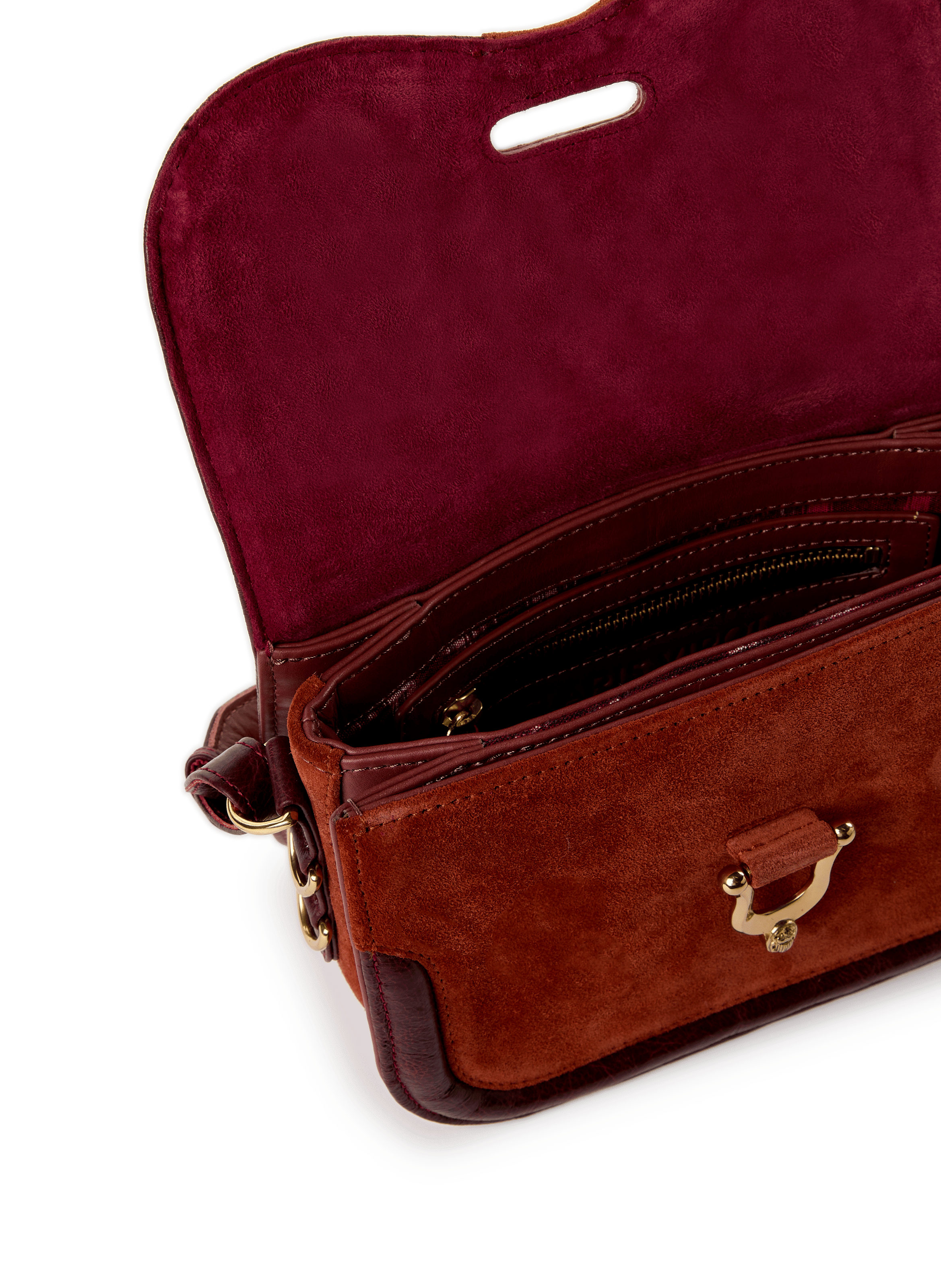 Sac à main Mini Manon en cuir CLARIS VIROT Multicolore