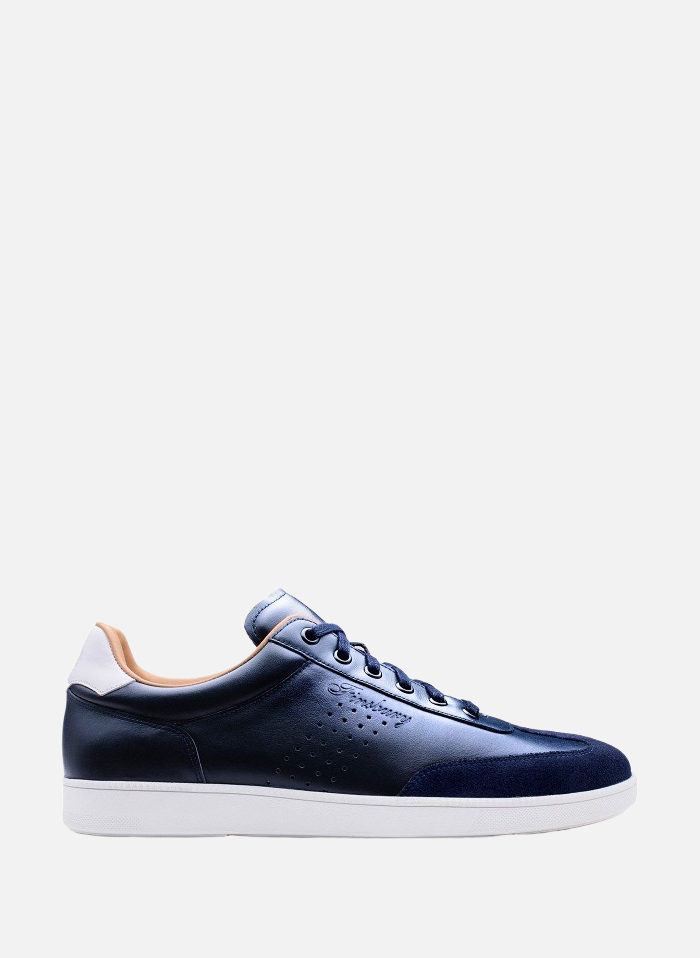 Sneakers cuir tom FINSBURY Bleu