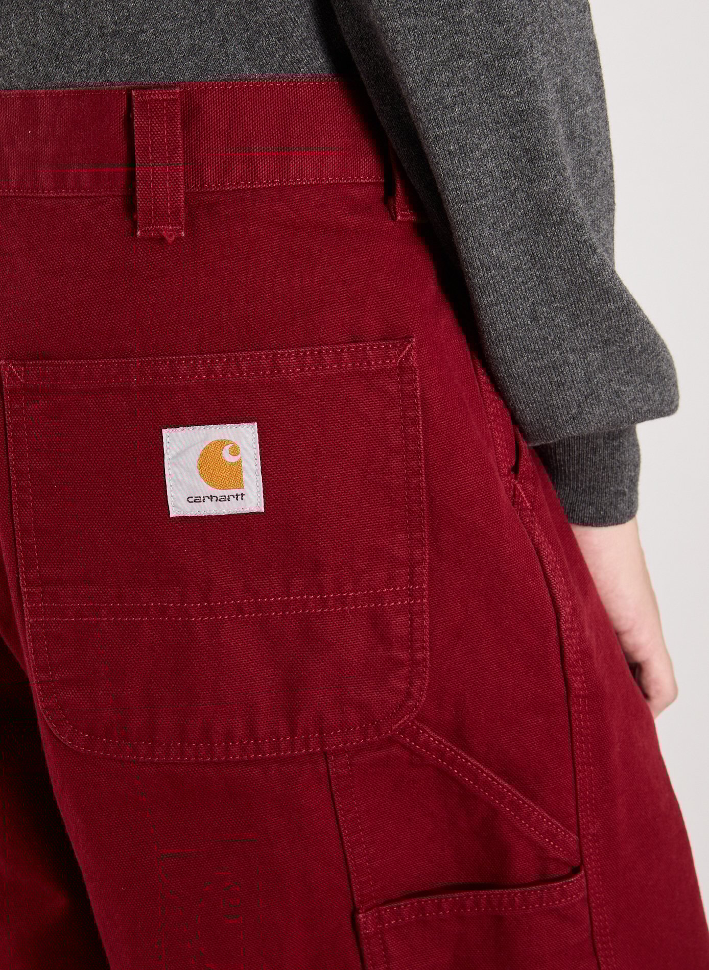 Cotton Trousers CARHARTT WIP Red