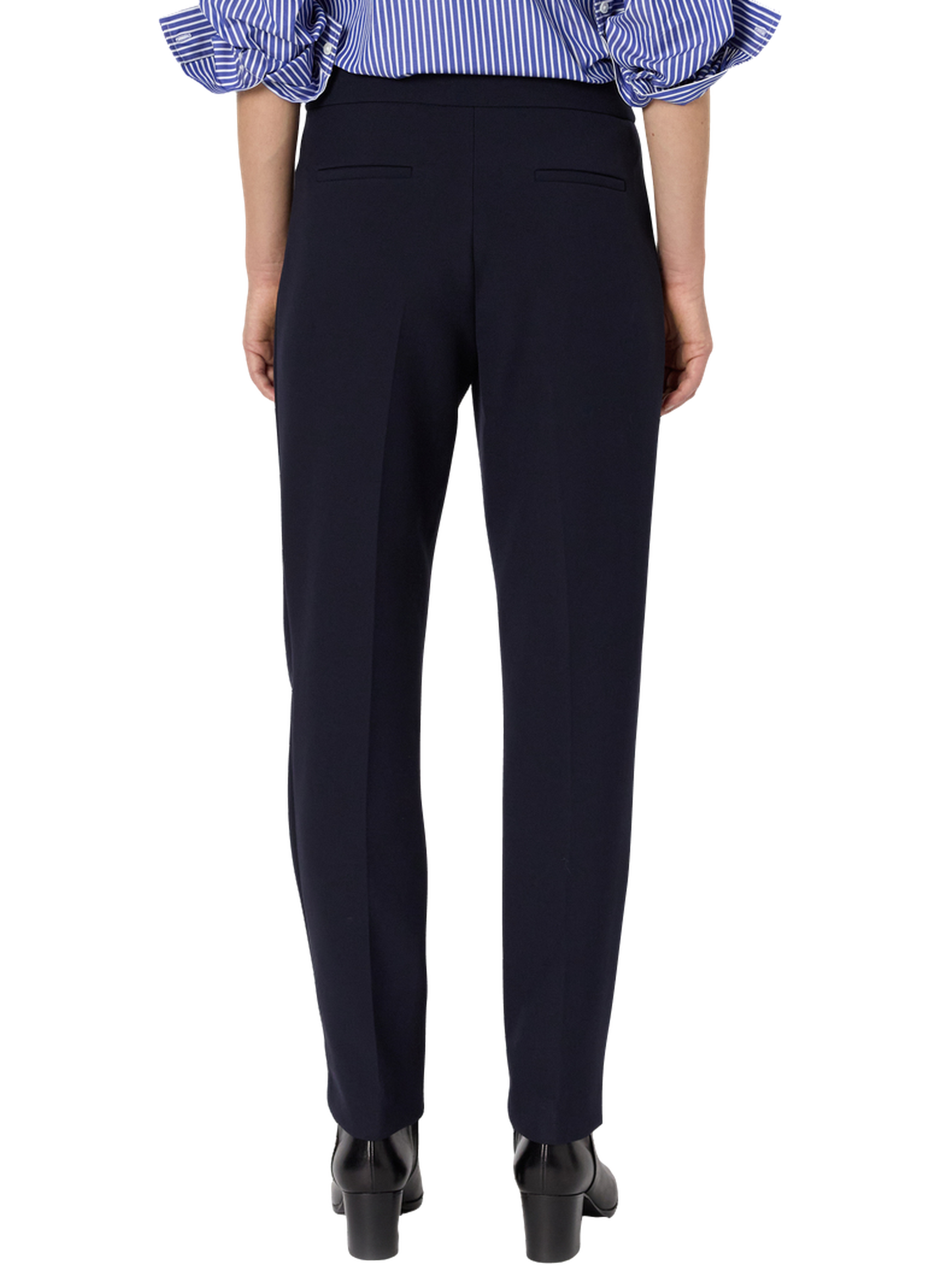 Pantalon droit à mors dorés - callie GERARD DAREL Bleu