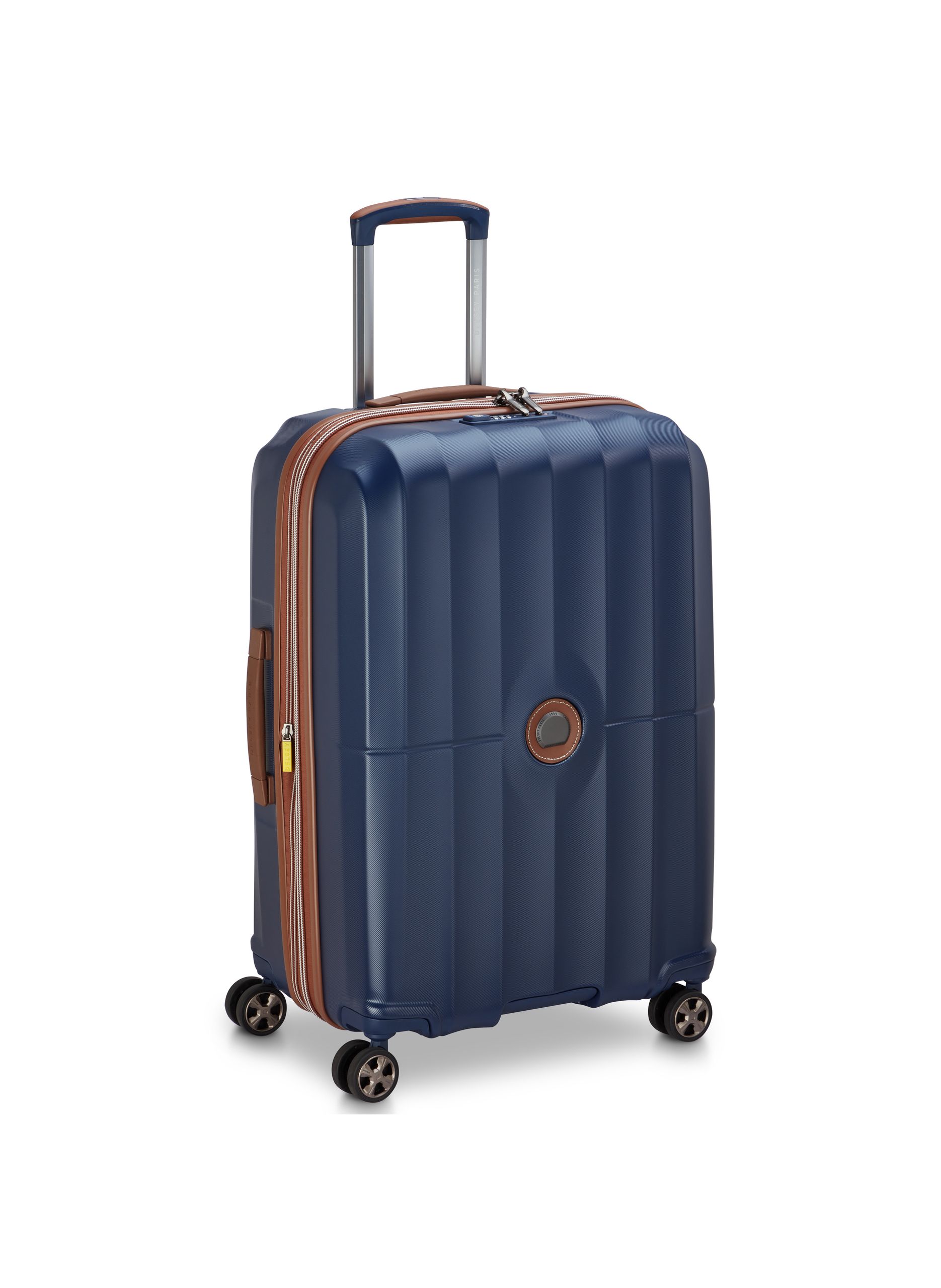 Valise soute rigide taille l - carrousel 2 DELSEY PARIS Bleu