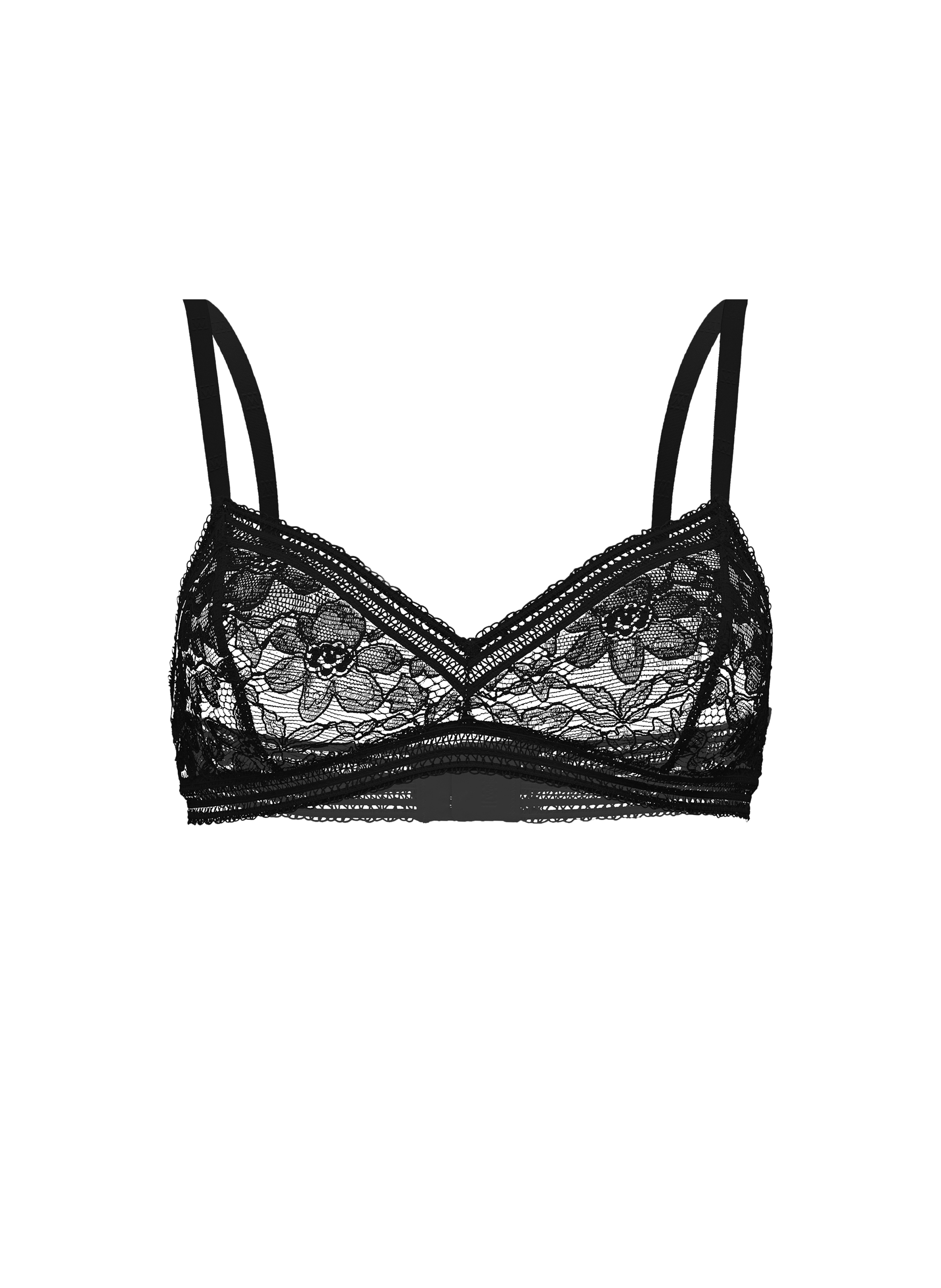 Soutien-gorge en dentelle WOLFORD Noir