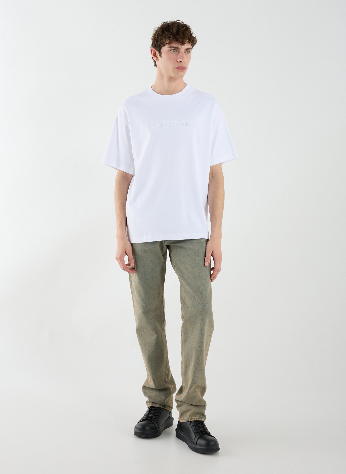 Classic Cotton T-Shirt CALVIN KLEIN White