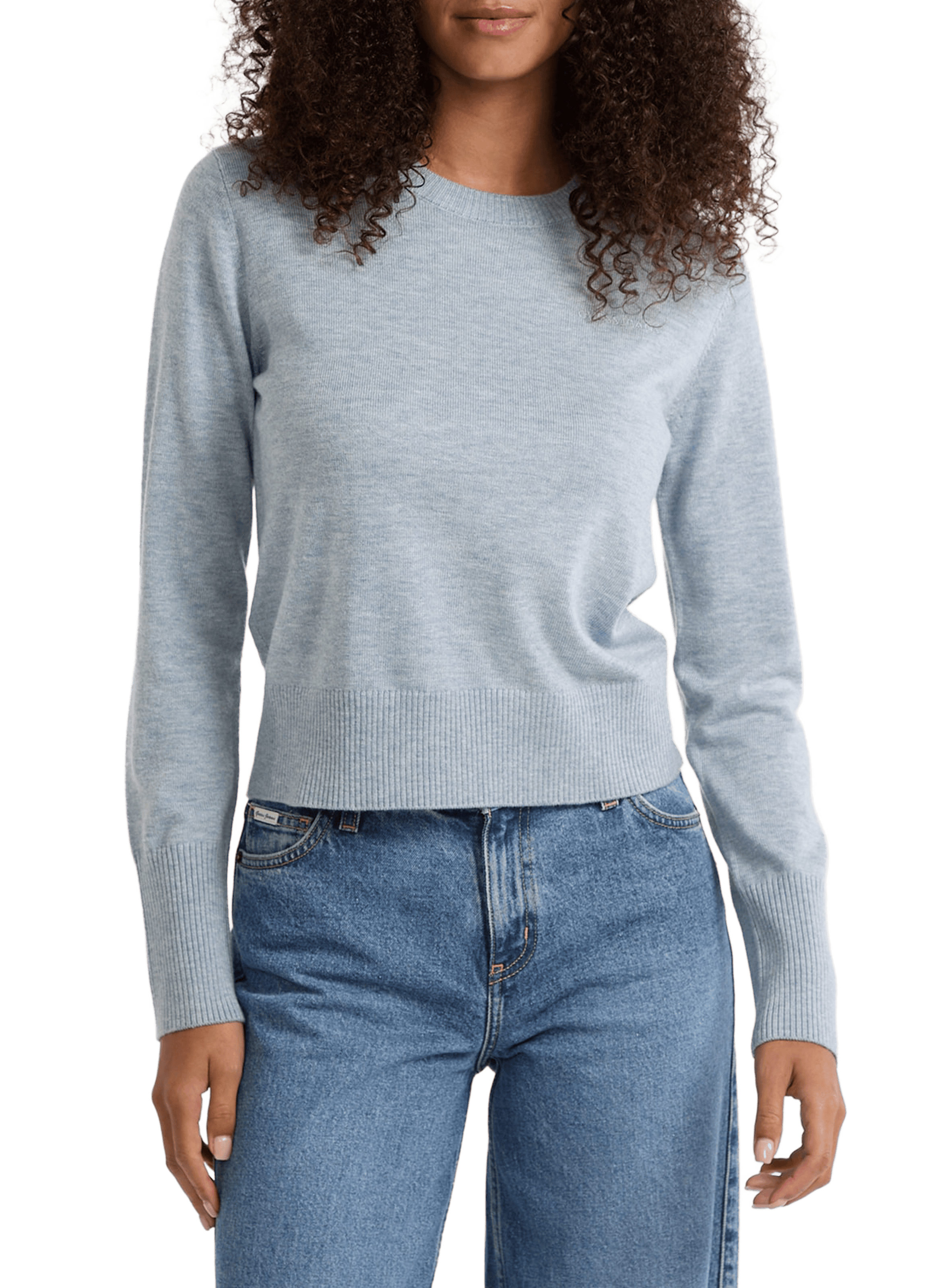 Pull uni  GUESS Bleu