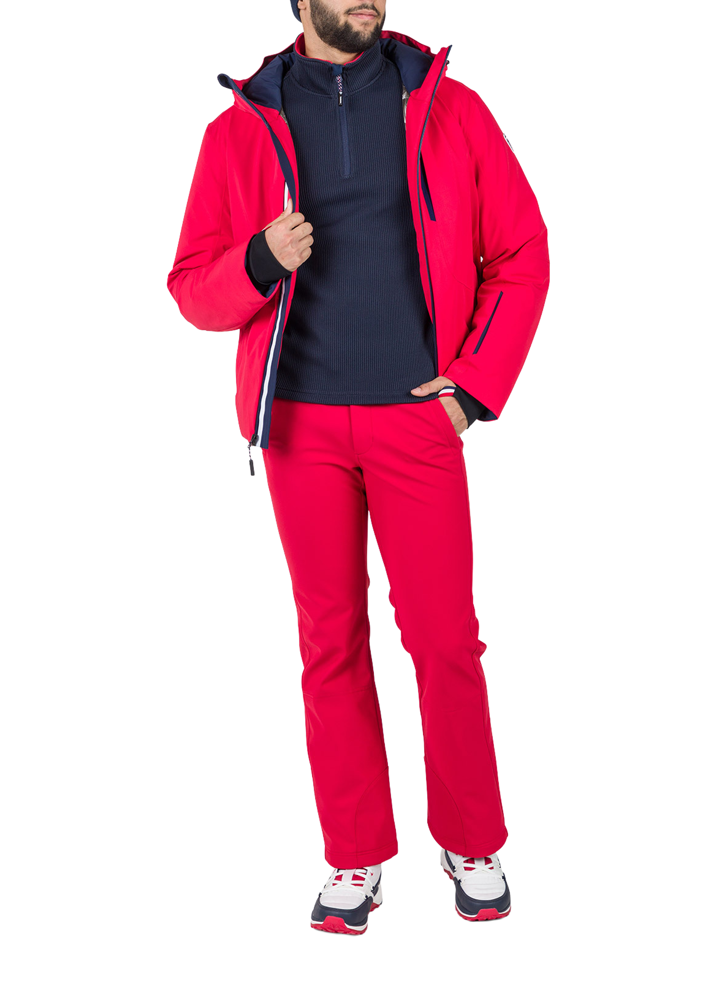 Zip-neck fleece ROSSIGNOL Blue