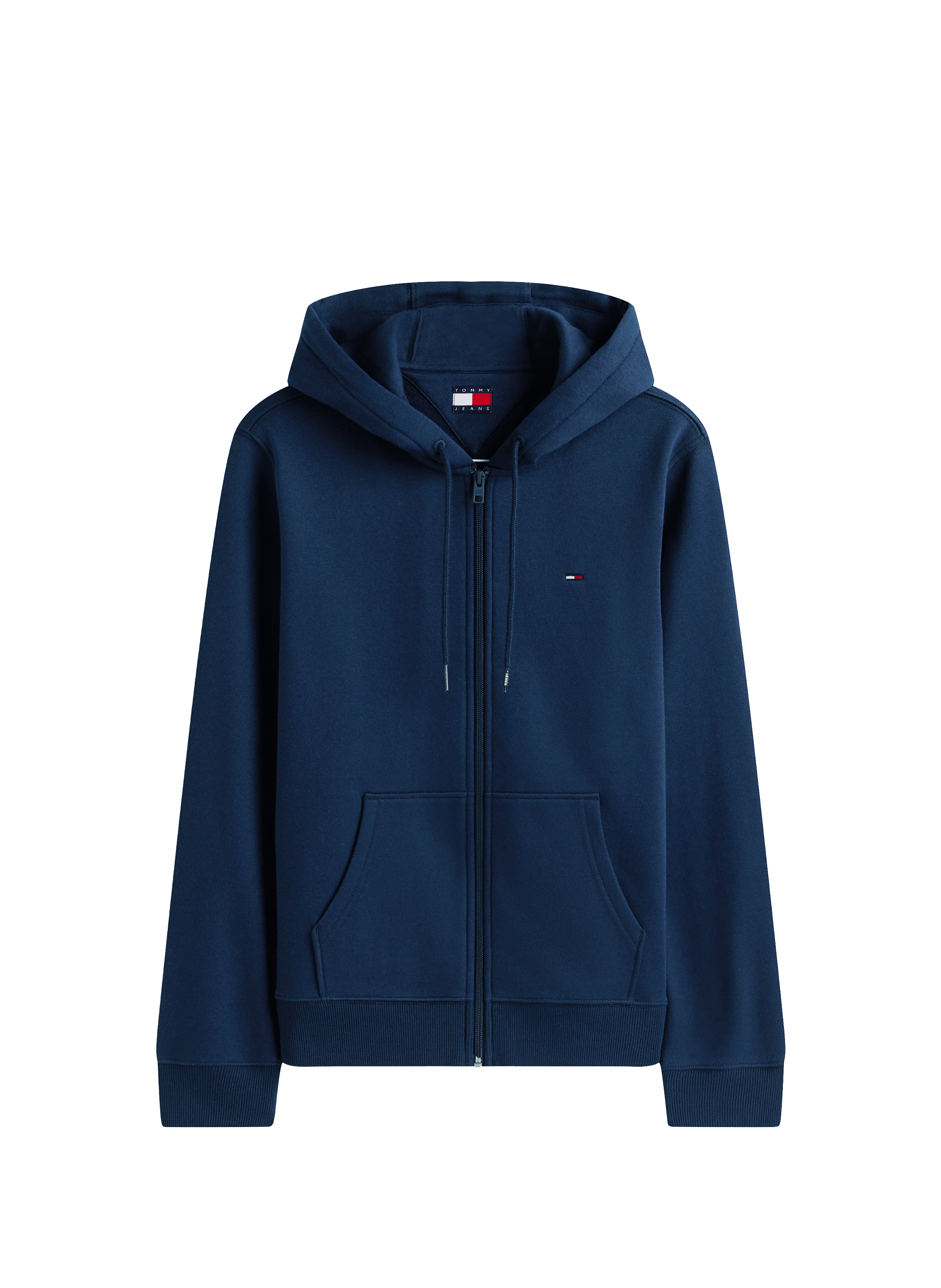 Hoodie à capuche en coton mélangé TOMMY HILFIGER Bleu