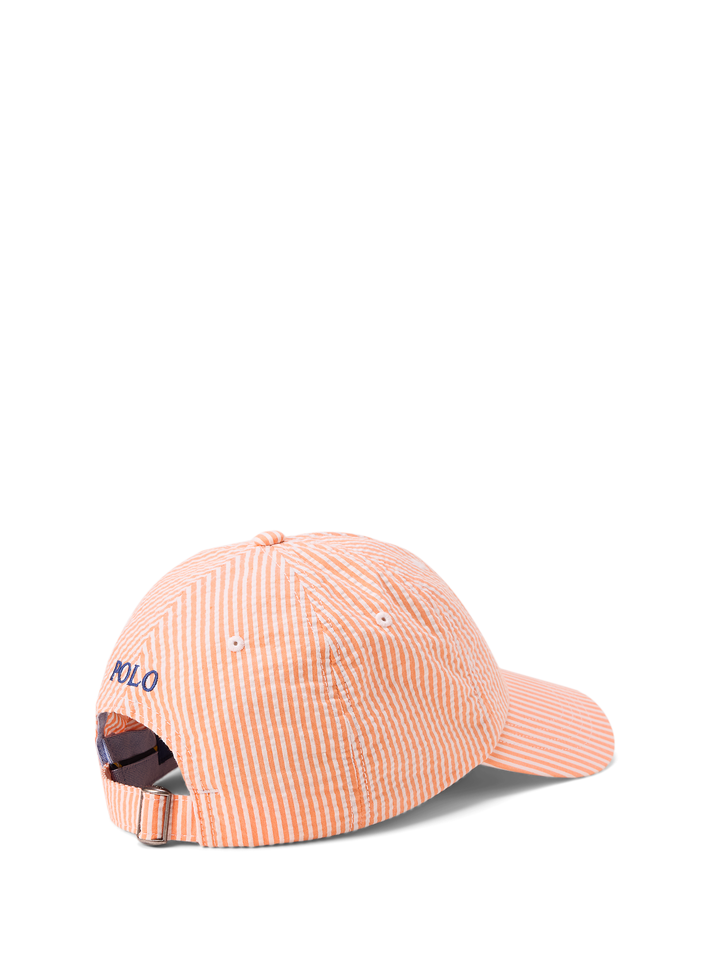 Striped baseball cap POLO RALPH LAUREN Orange