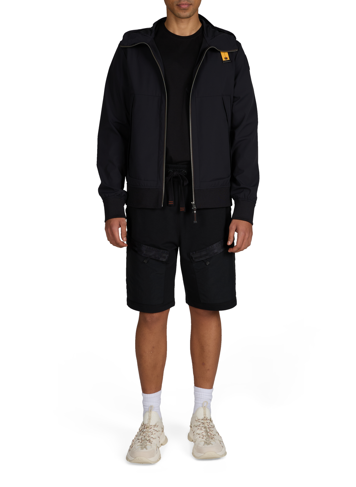 Abner hooded jacket PARAJUMPERS Black