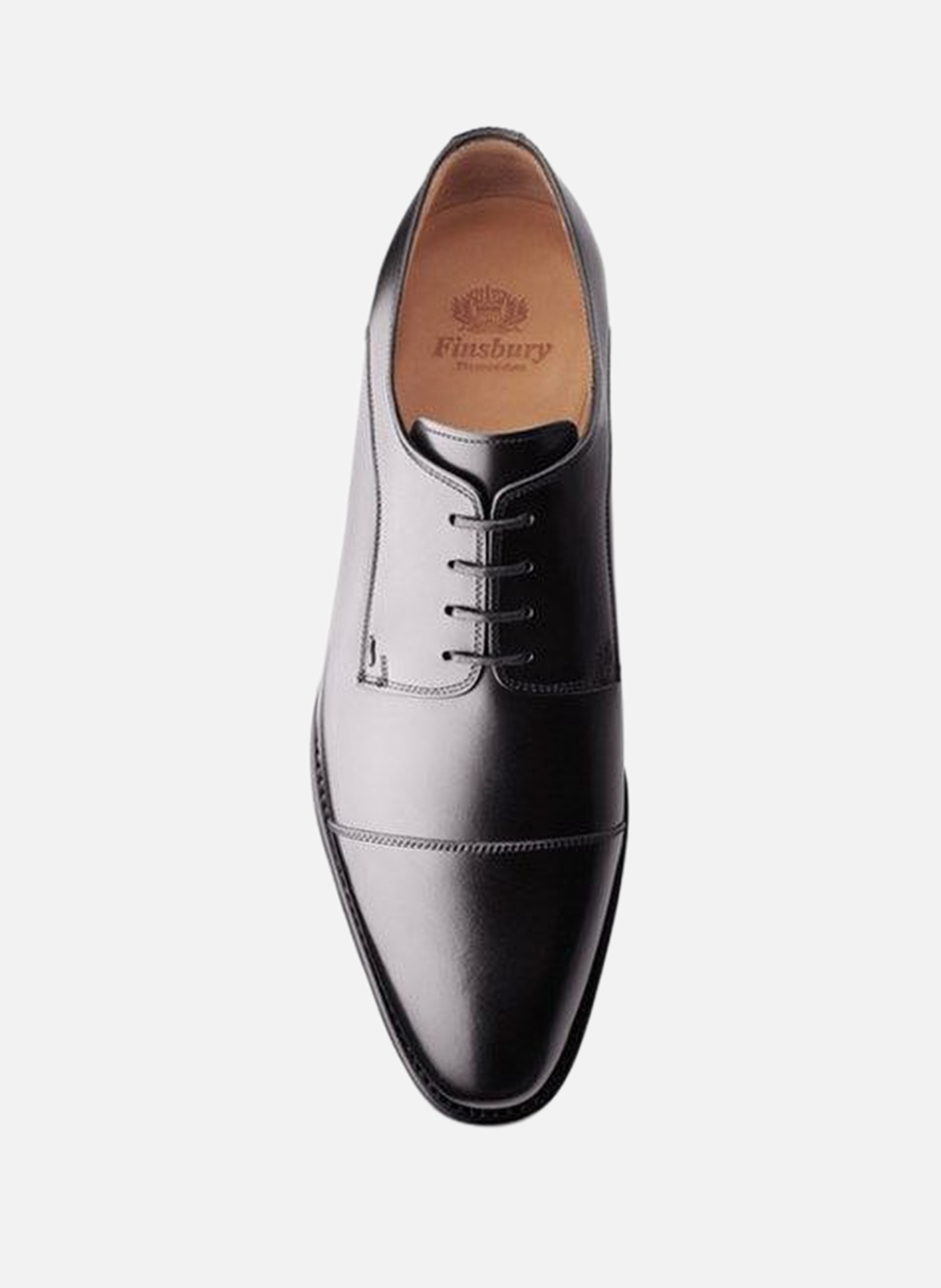 Derby cuir elvis FINSBURY Noir