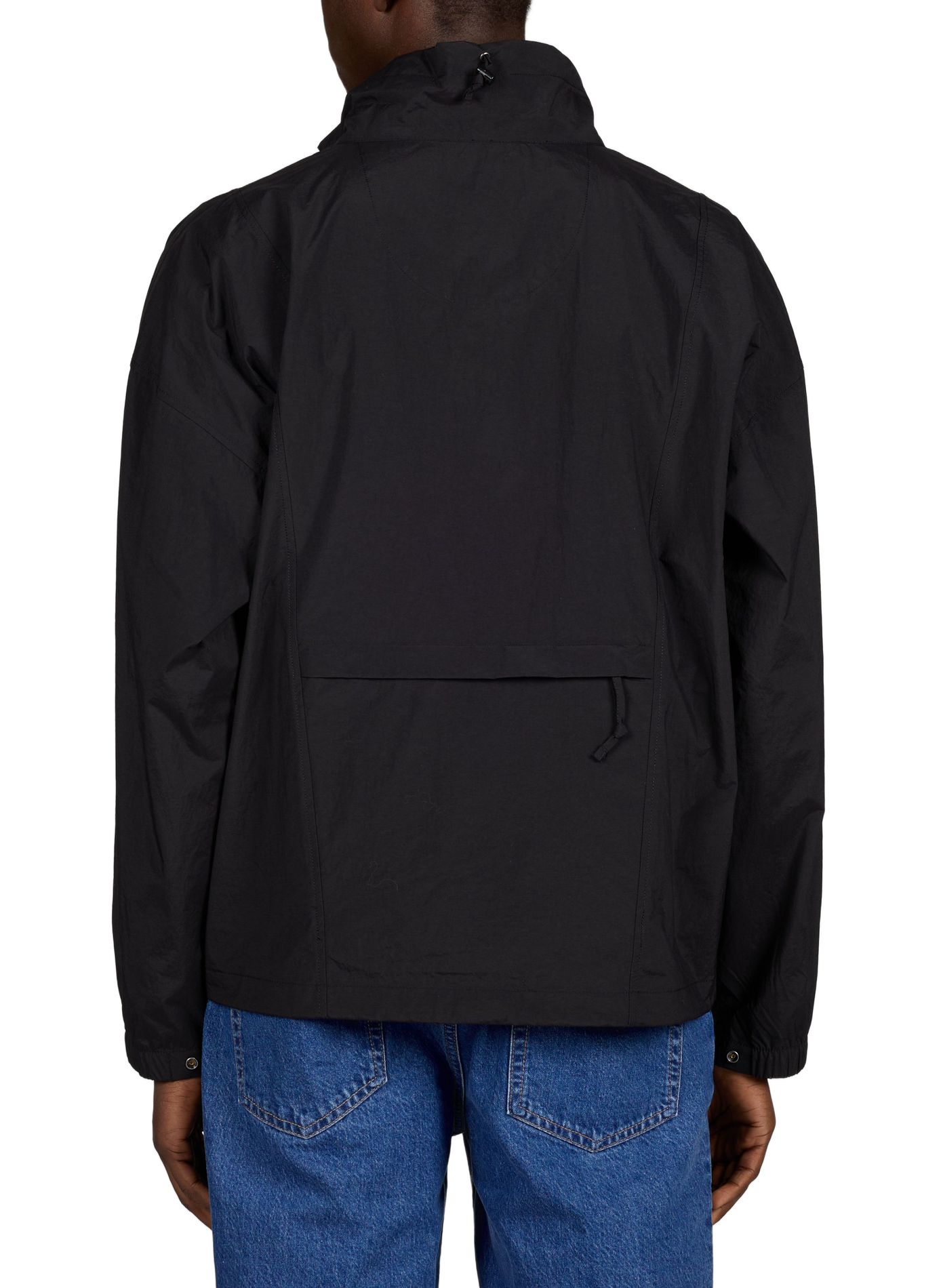 Oversized jacket with high zippered collar THE NORTH FACE Black