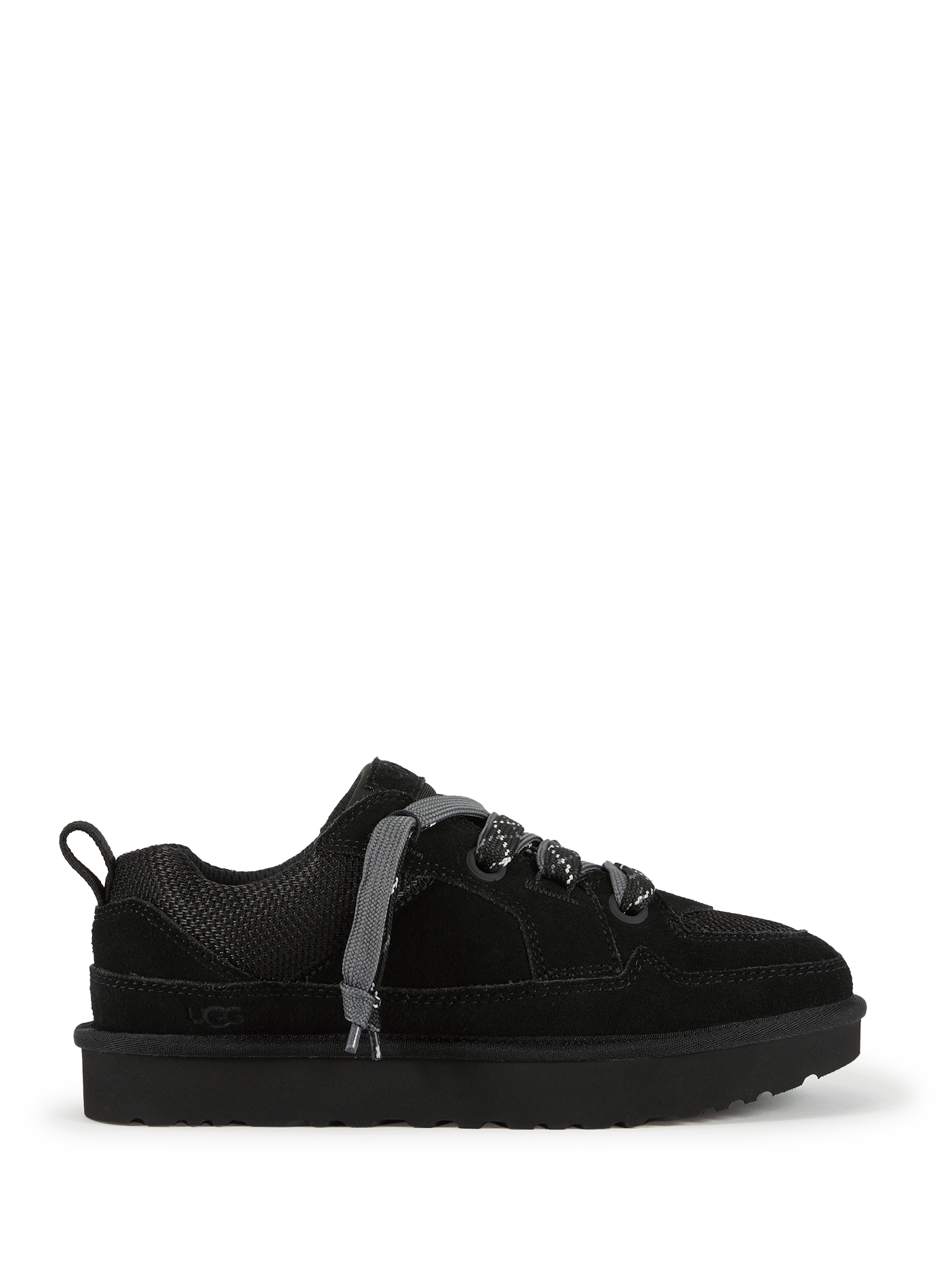 Baskets Lowmel en cuir de vache UGG Noir