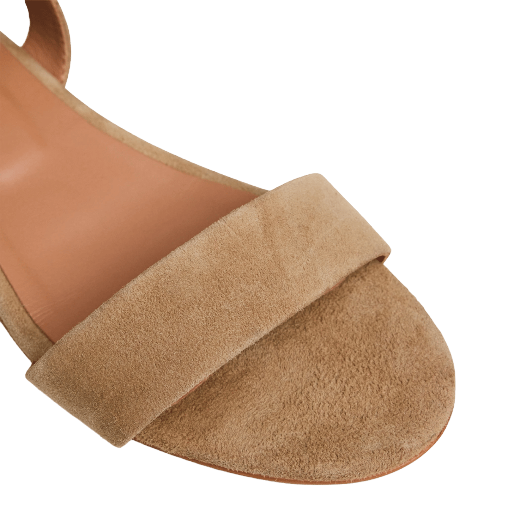Sandales plates en cuir wagram JONAK Beige
