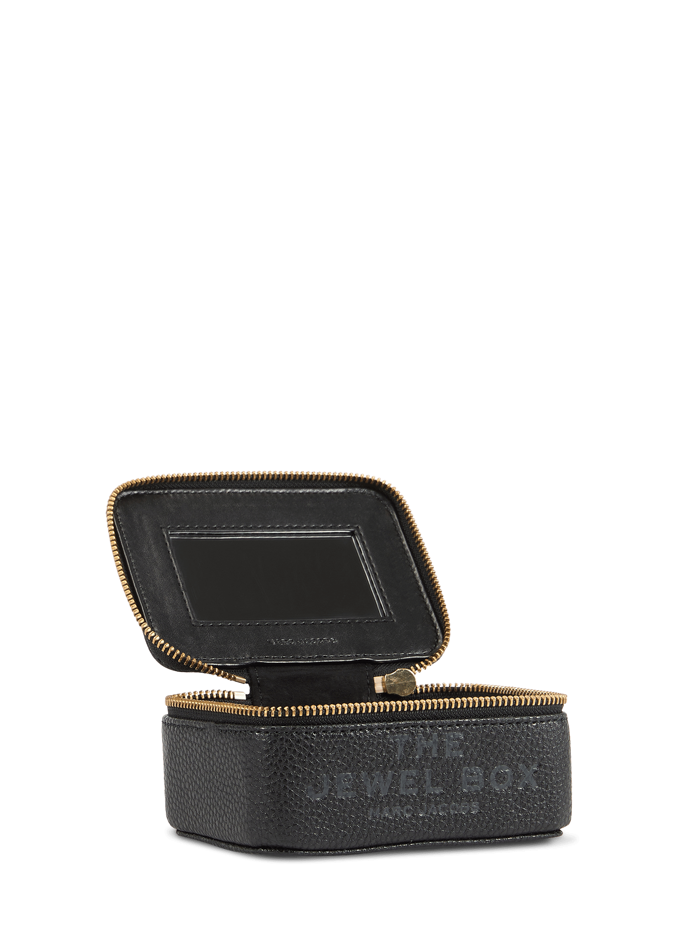 The Jewel box en cuir grainé MARC JACOBS Noir
