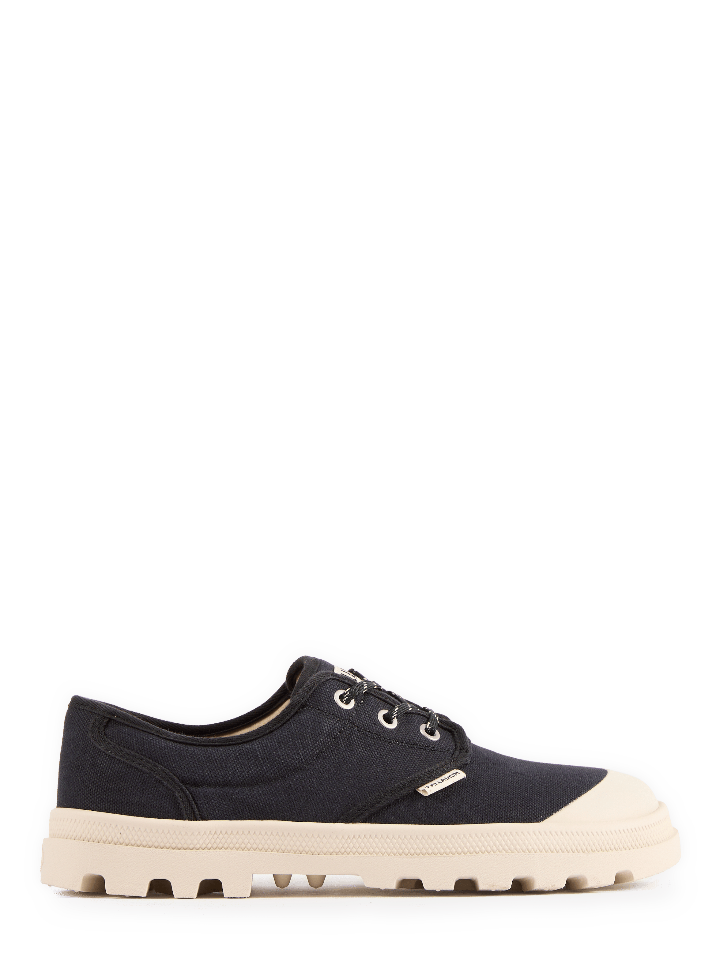 Chaussures plates Dunelite Ox Cush en coton PALLADIUM Noir