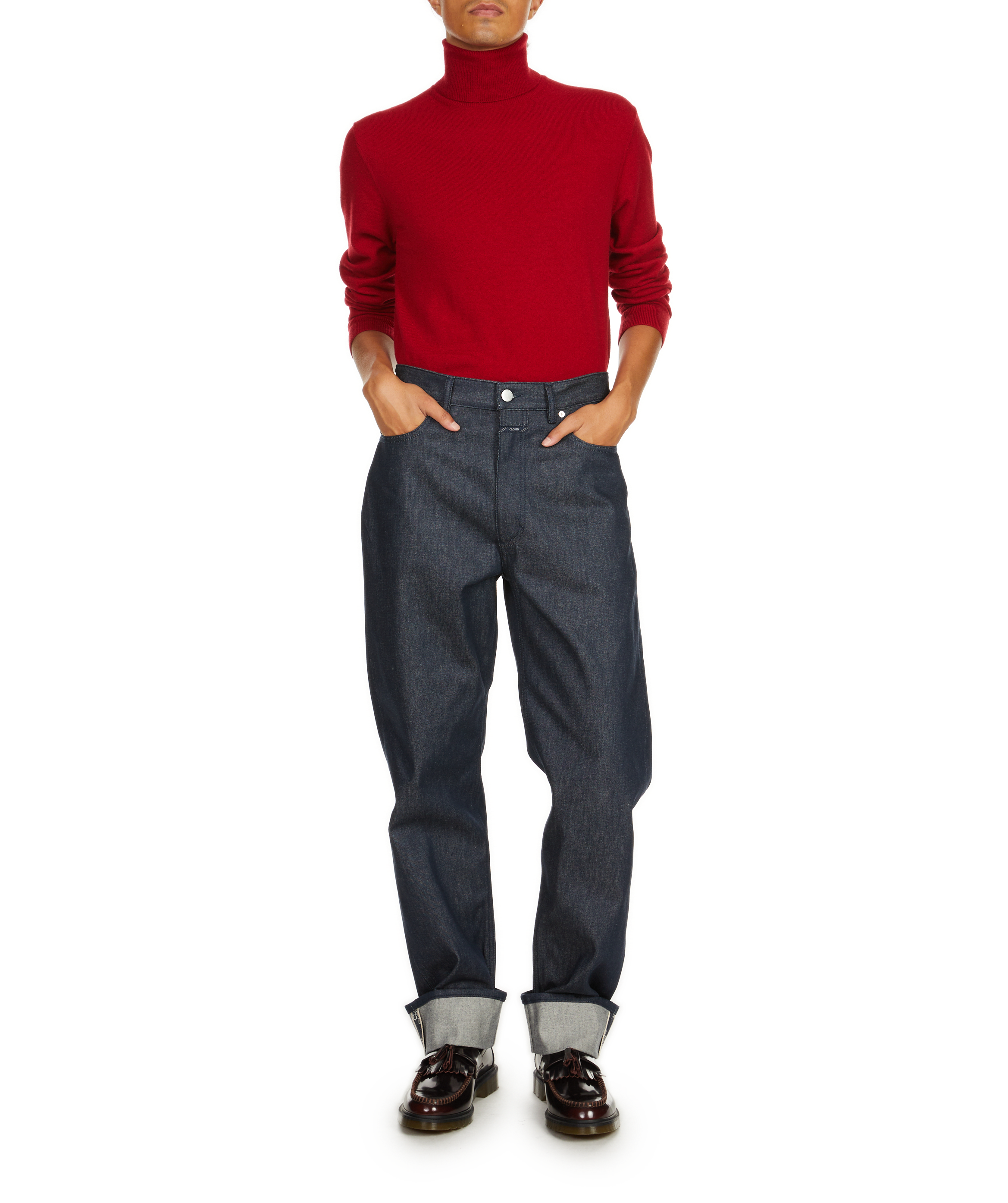  Cashmere jumper AU PRINTEMPS PARIS Red