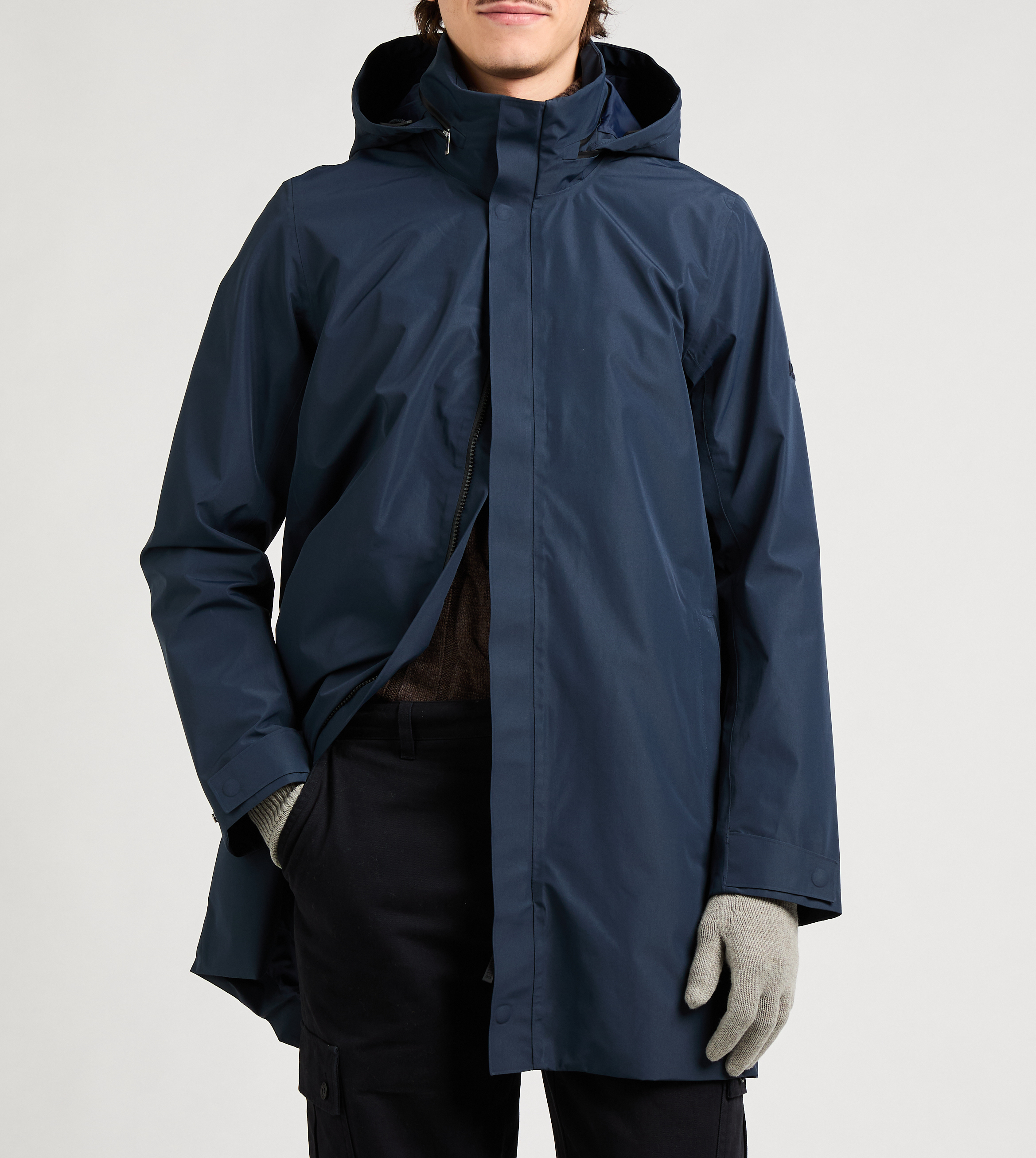 Parka Gore-Tex -> Parka Gore-Tex AIGLE Blu