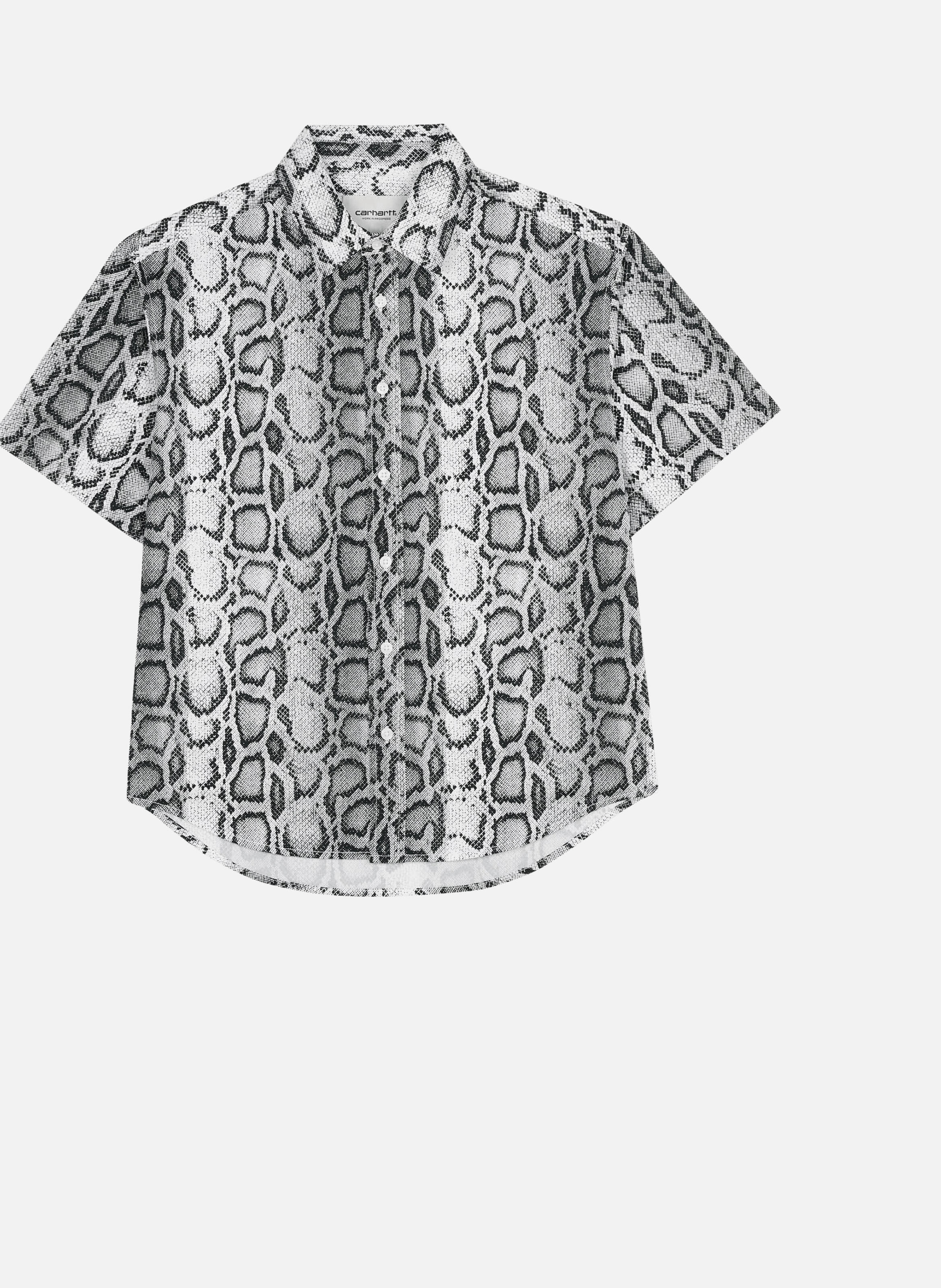 Chemise w' s/s snake camo shirt CARHARTT WIP Gris