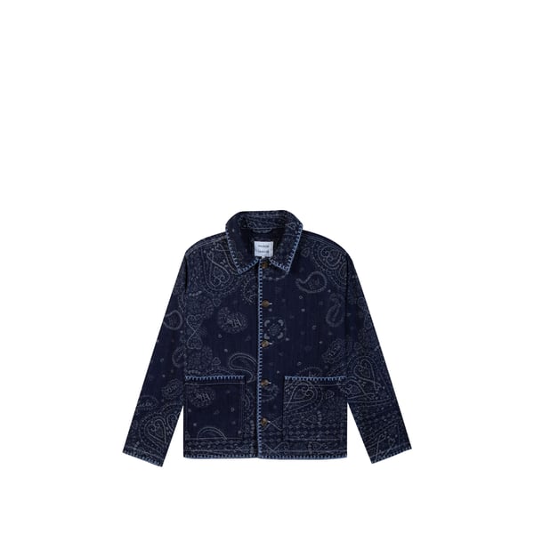 Blouson droit Lemonnier Bandana en coton Blouson droit Lemonnier Bandana en coton