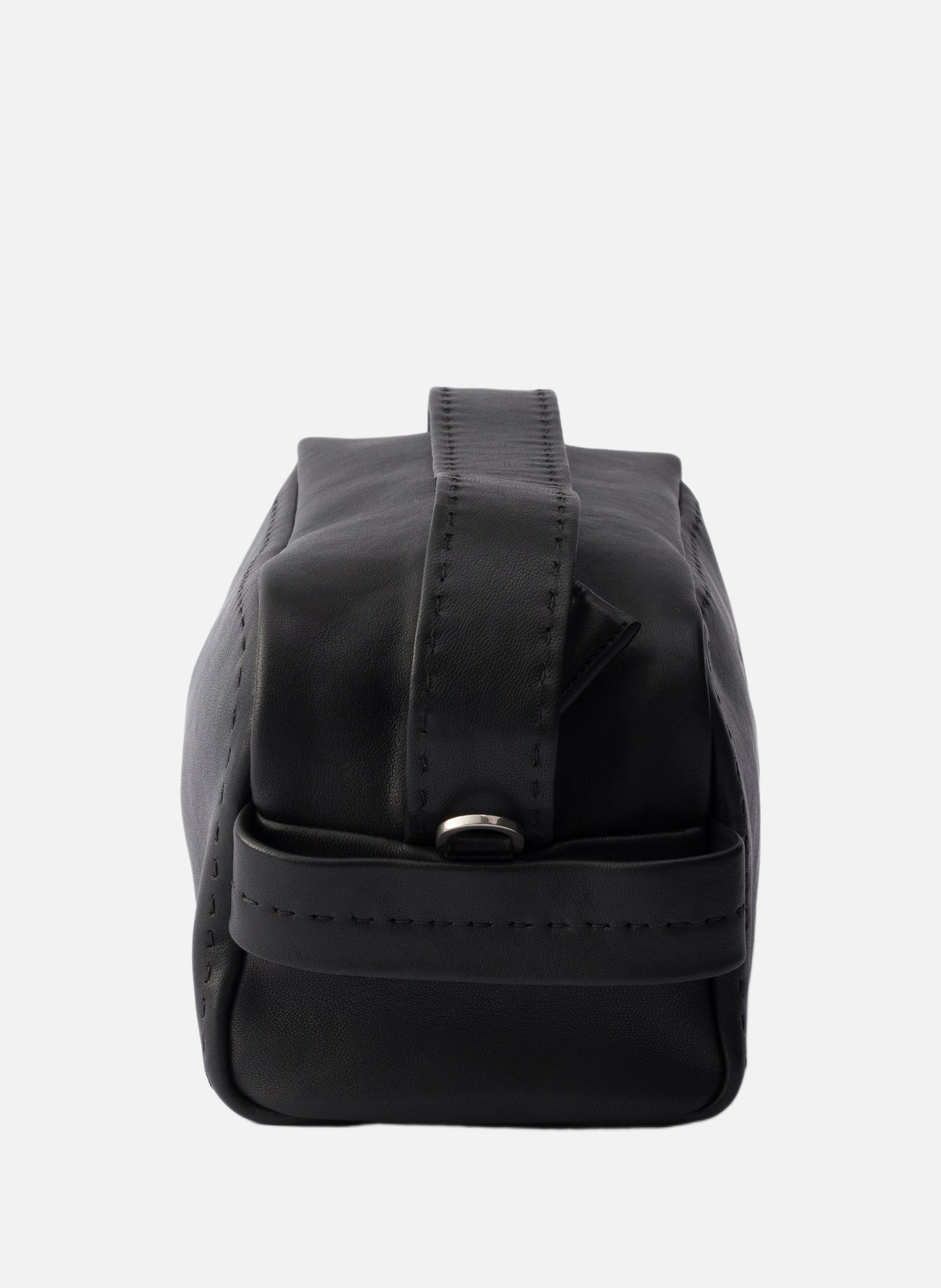 Sac à bandoulière en cuir nappa PRADA Noir
