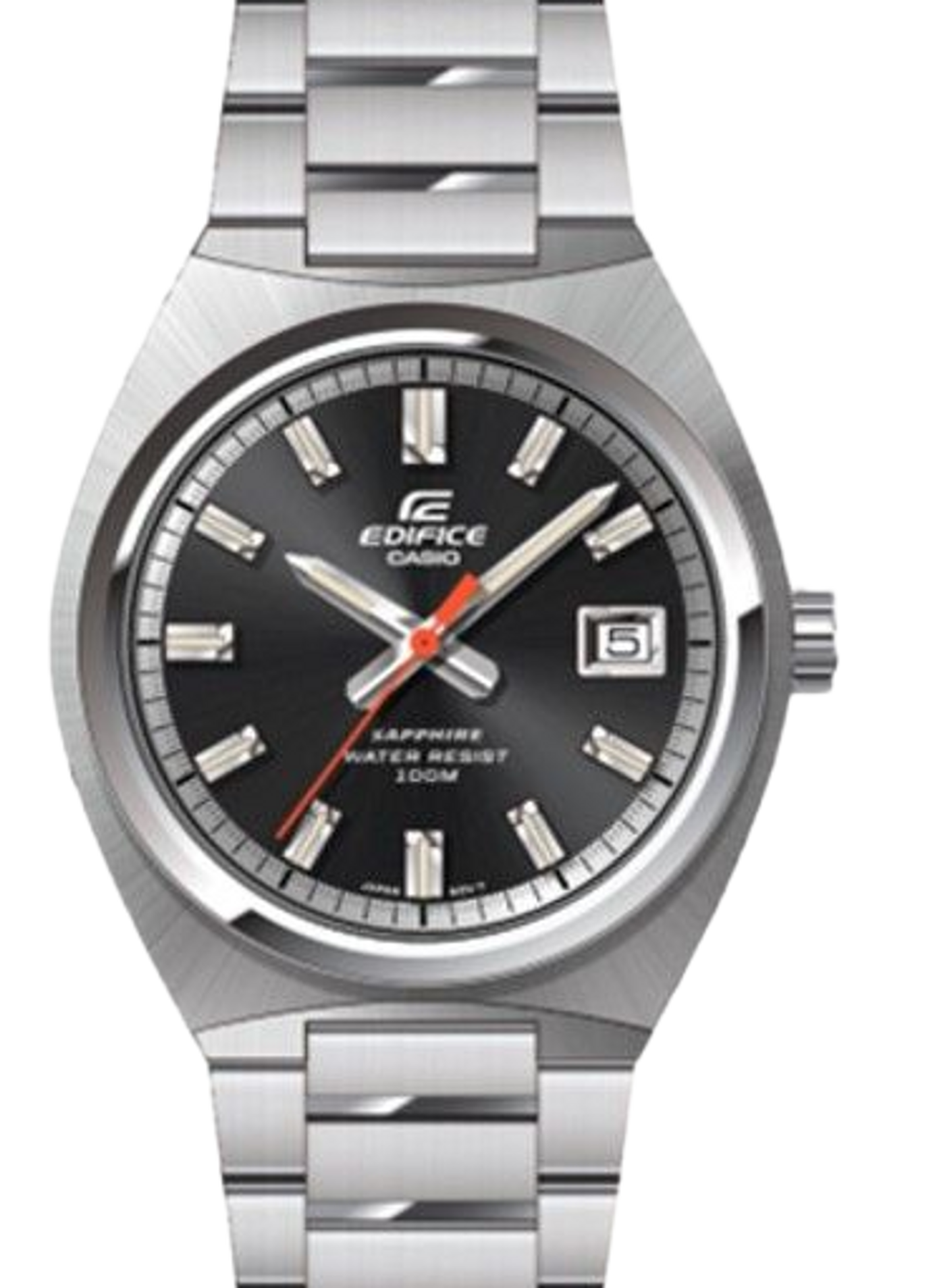 Quartz watch Casio Edifice in stainless steel CASIO Black