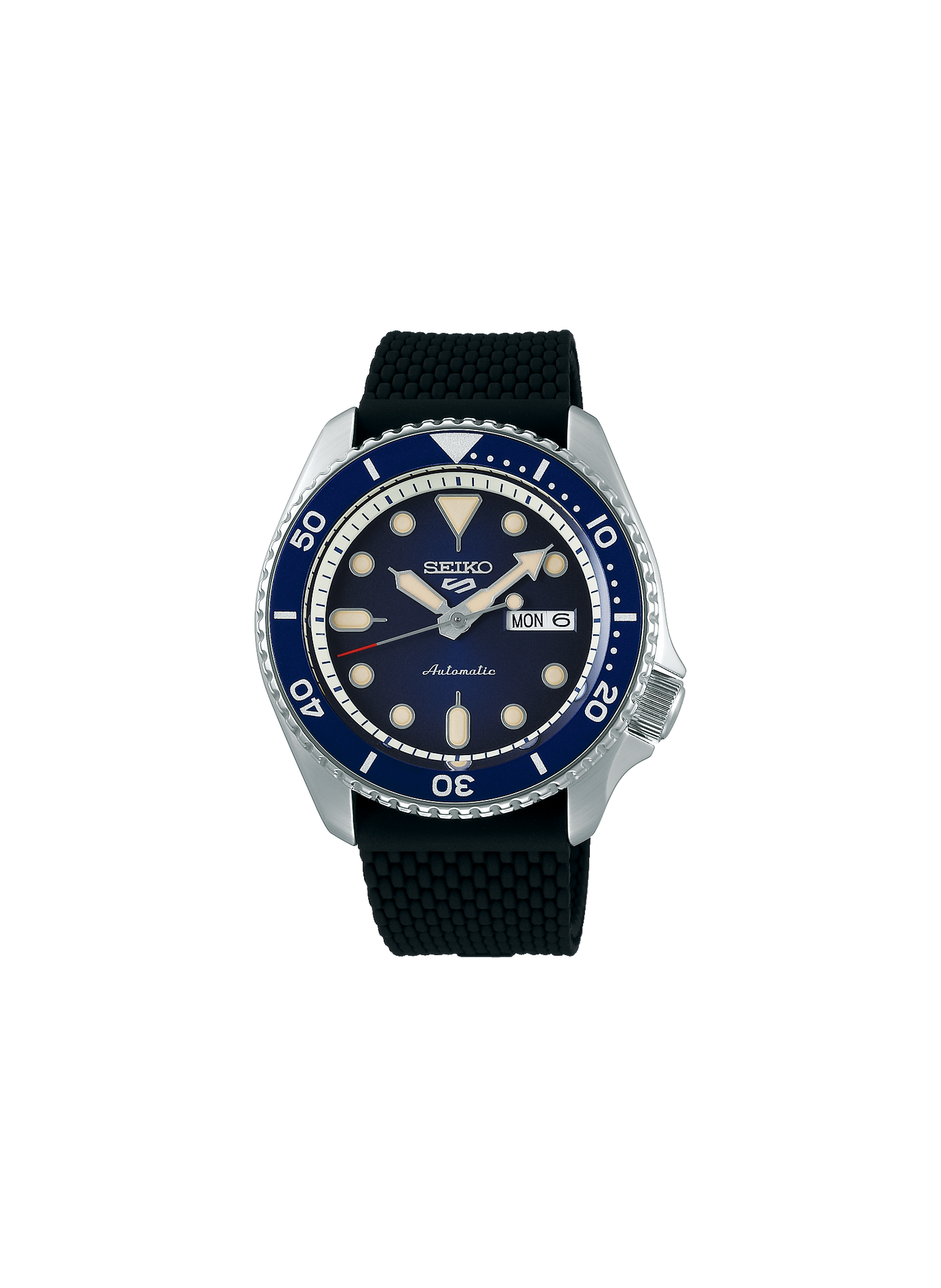 Montre automatique Seiko 5 en caoutchouc