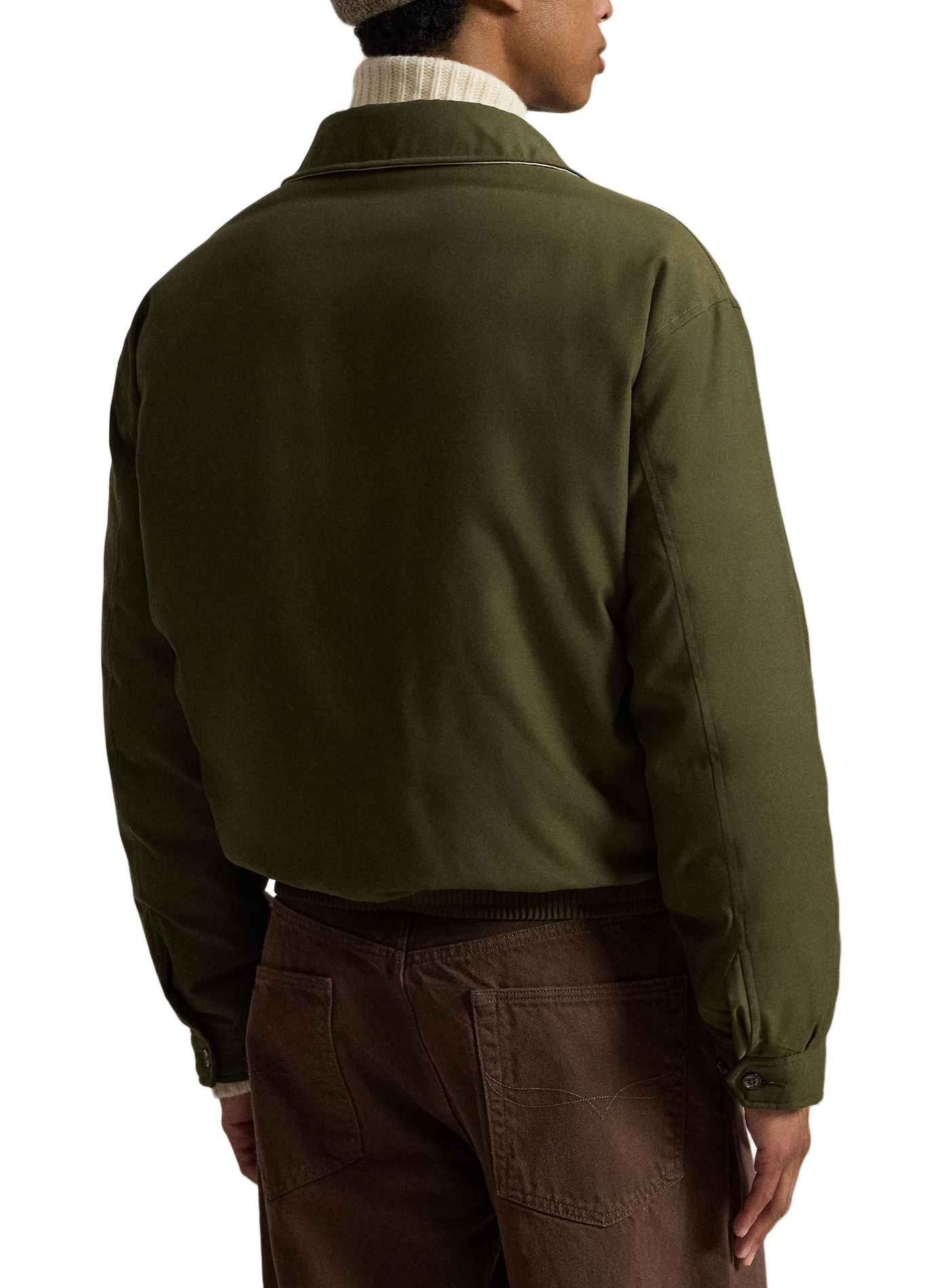 Straight jacket with notched lapels POLO RALPH LAUREN Green