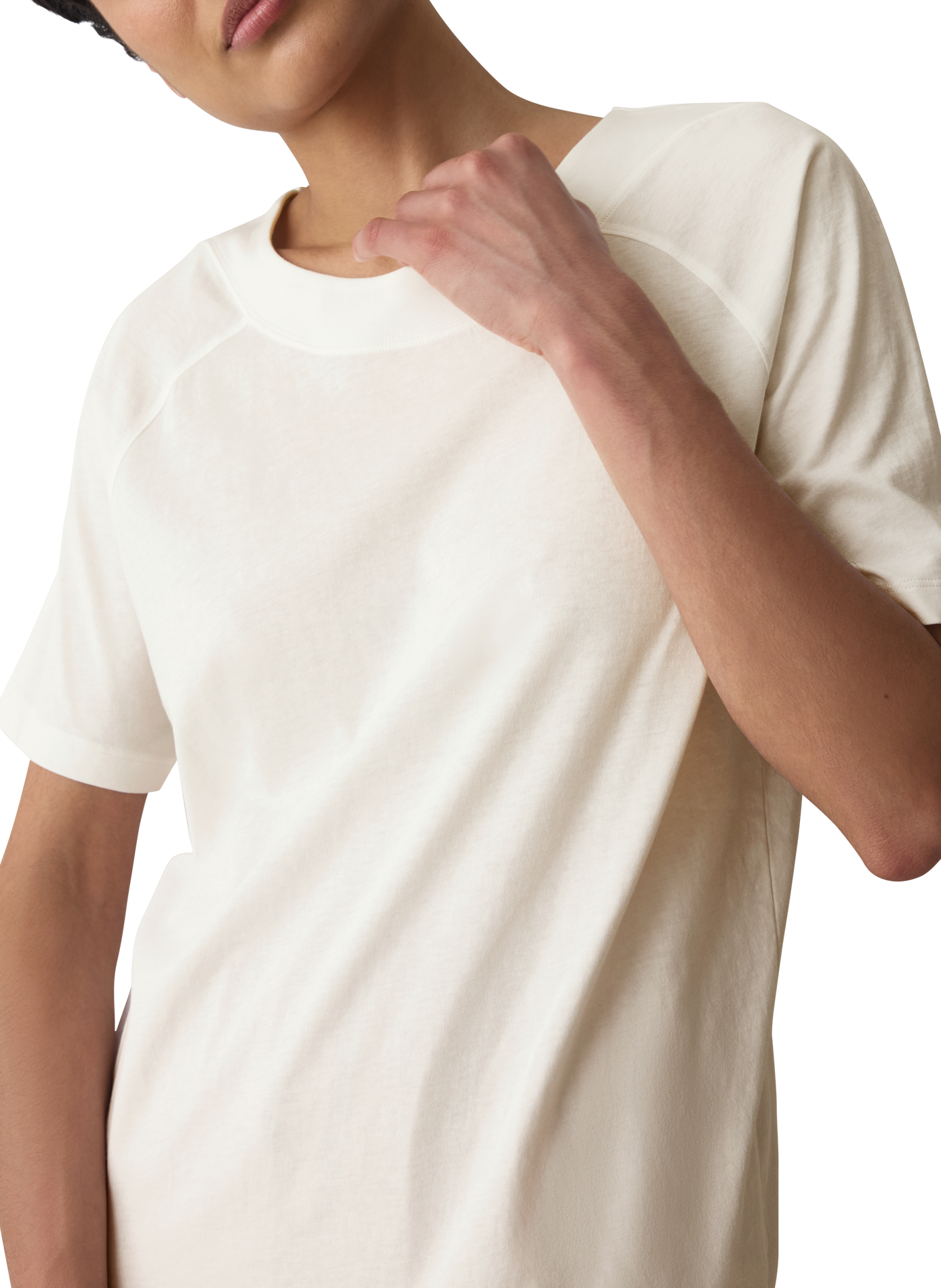Tee-shirt droit en coton TRIUMPH Weiss