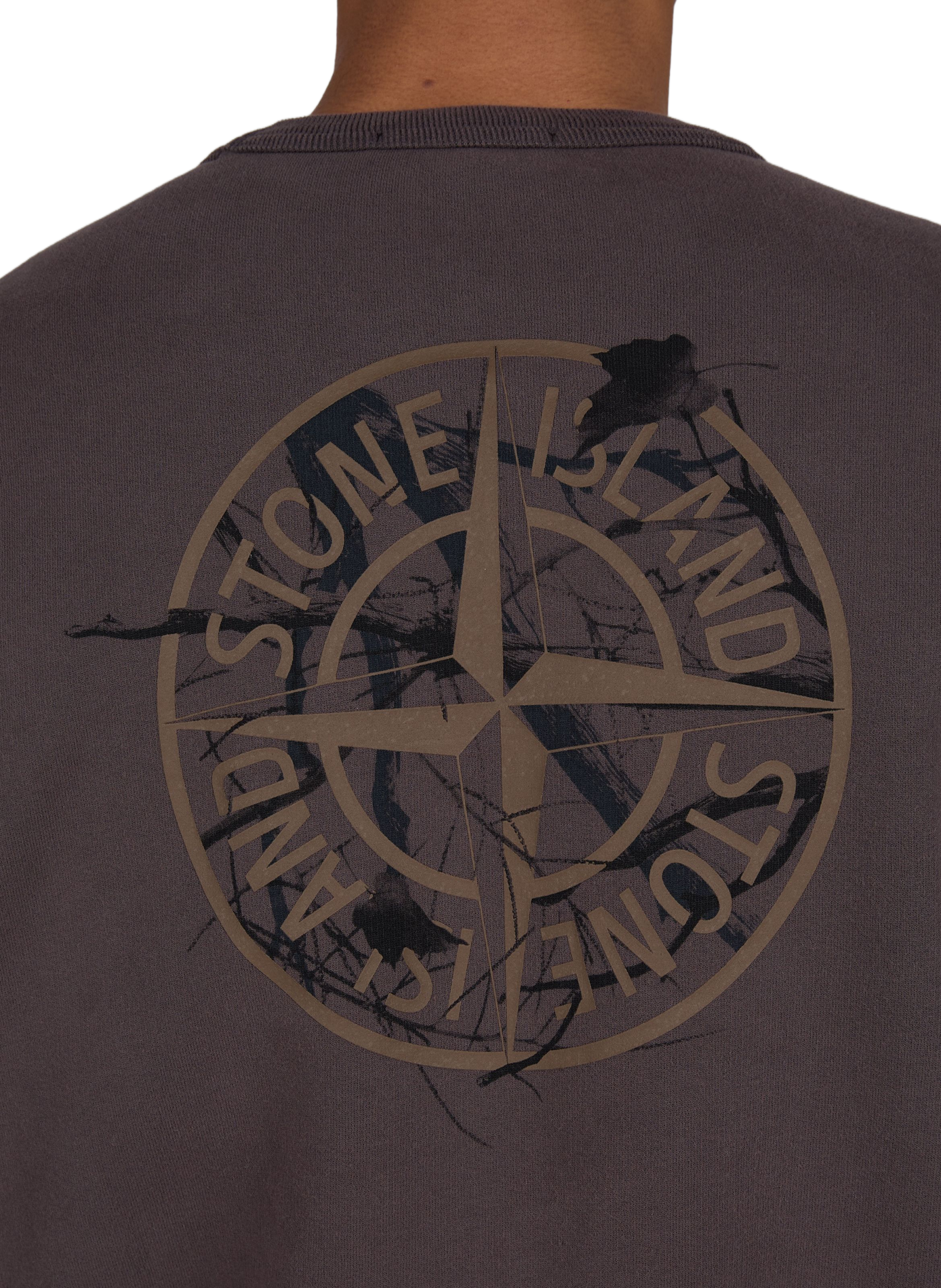 Sweatshirt Caspian aus Baumwolle STONE ISLAND Rot