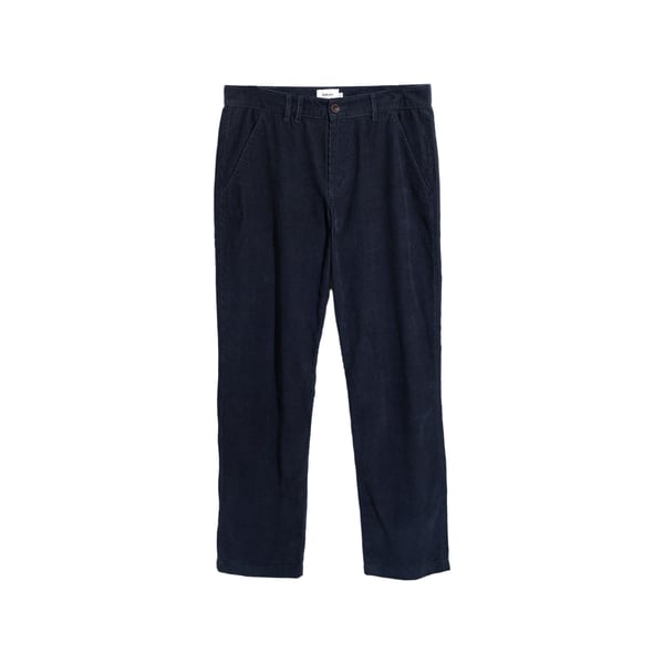 Pantalon droit en velours côtelé de coton Pantalon droit en velours côtelé de coton