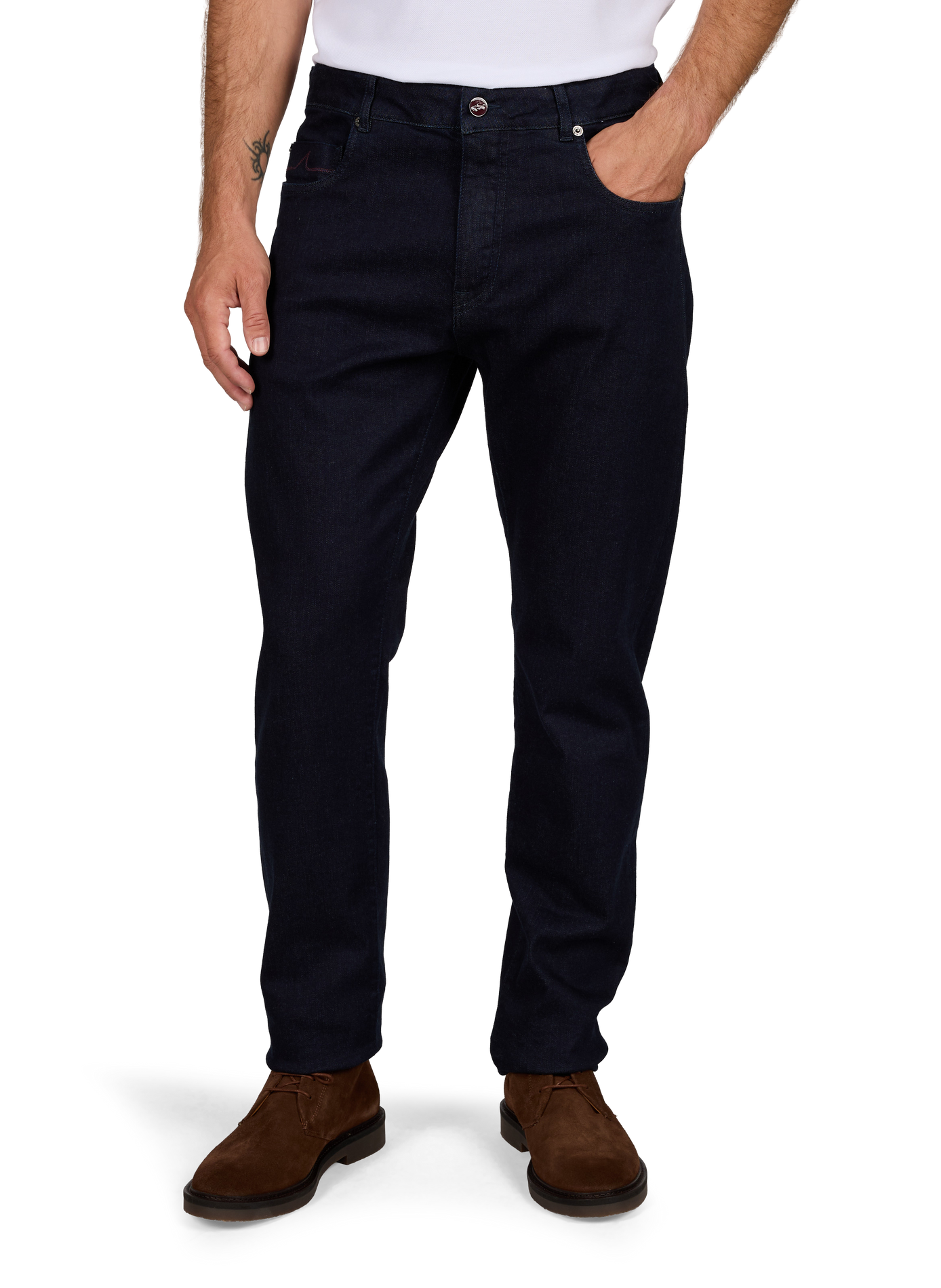 Armani Exchange Slim Fit Jeans XM000070 AF27185 PAUL & SHARK Blau