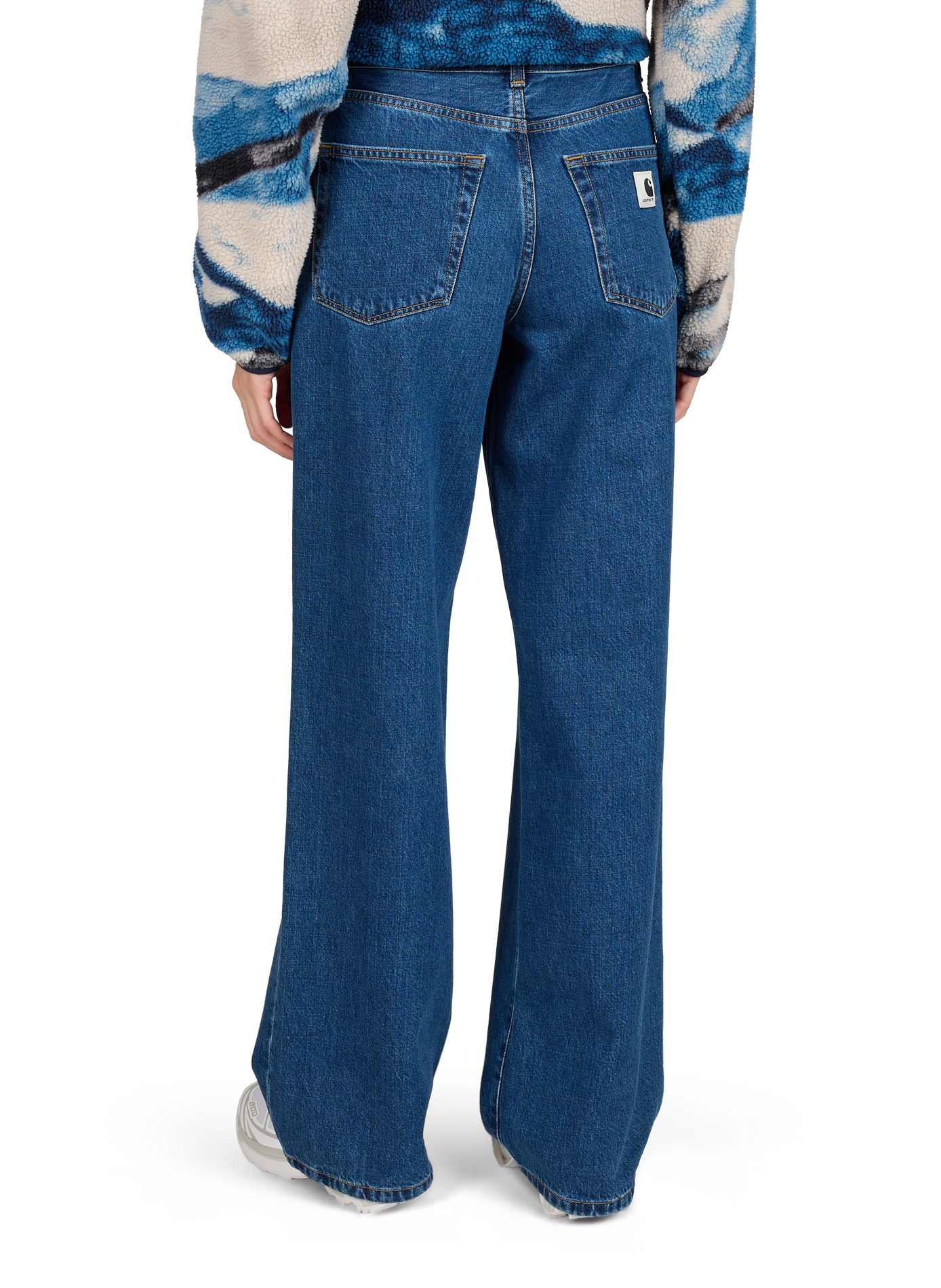 Straight Wide Leg Jeans CARHARTT WIP Blue