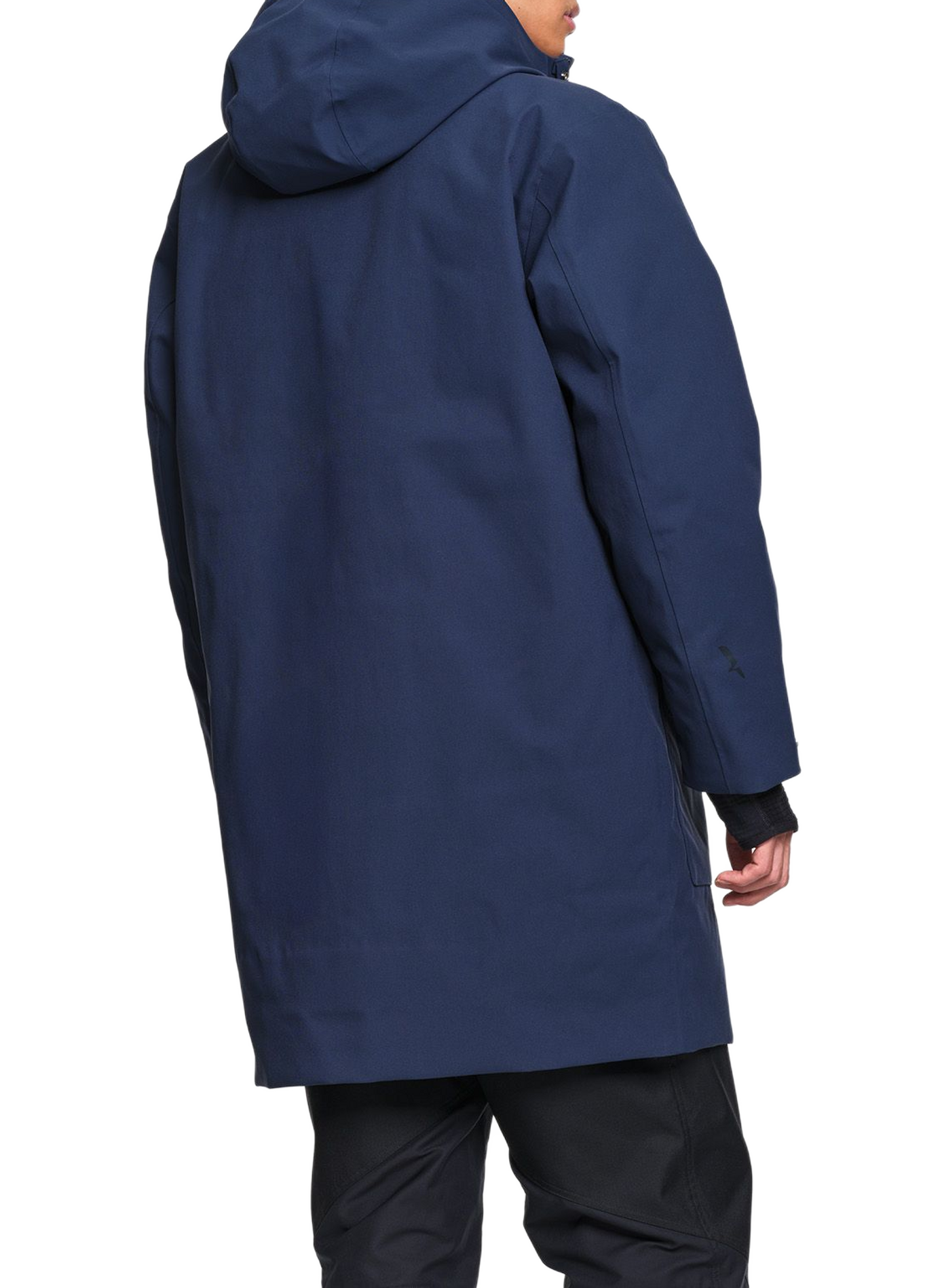 Parka droite à capuche AIGLE Bleu